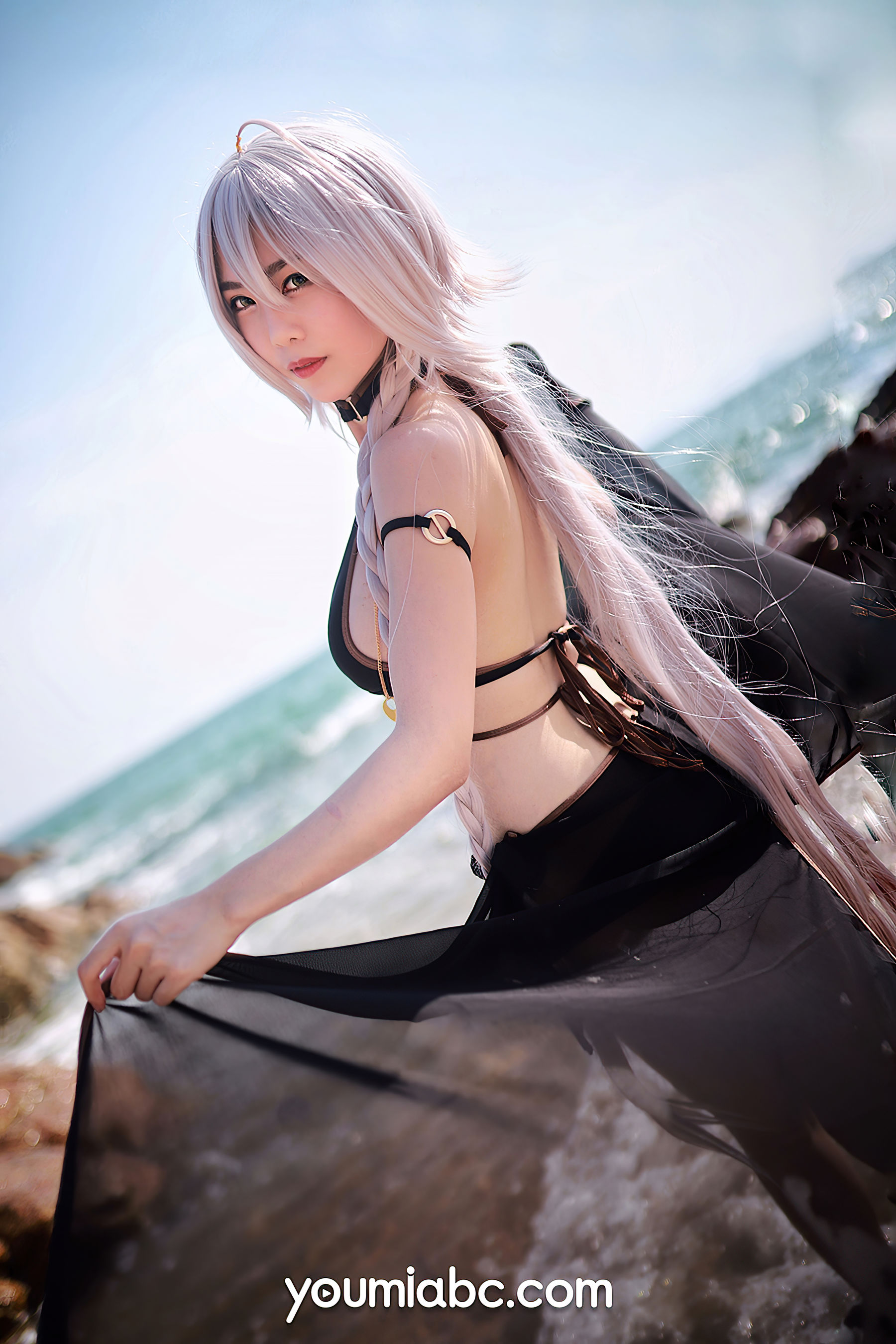[尤蜜YouMi]  抖娘利世 FGO~泳装黑贞德