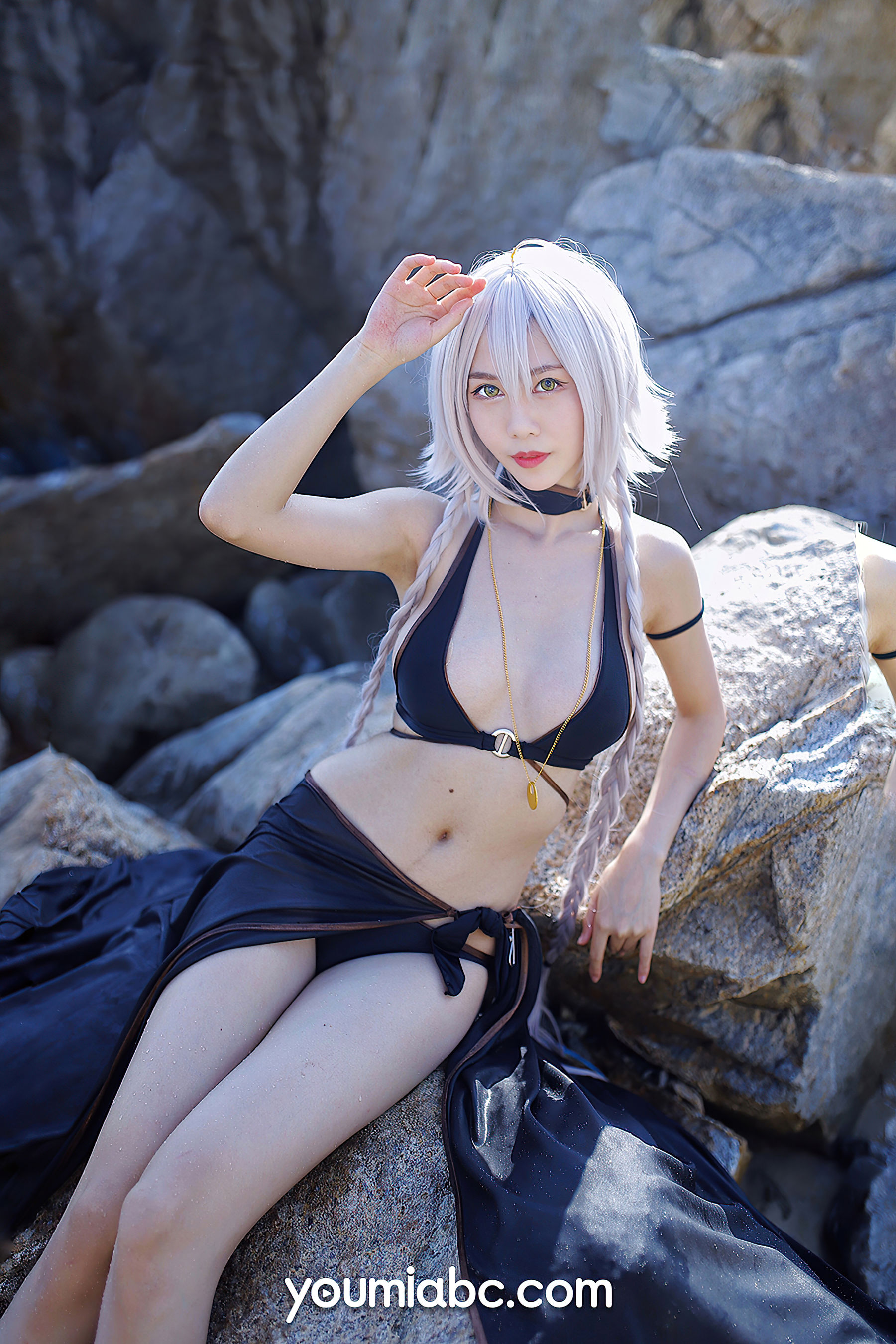 [尤蜜YouMi]  抖娘利世 FGO~泳装黑贞德