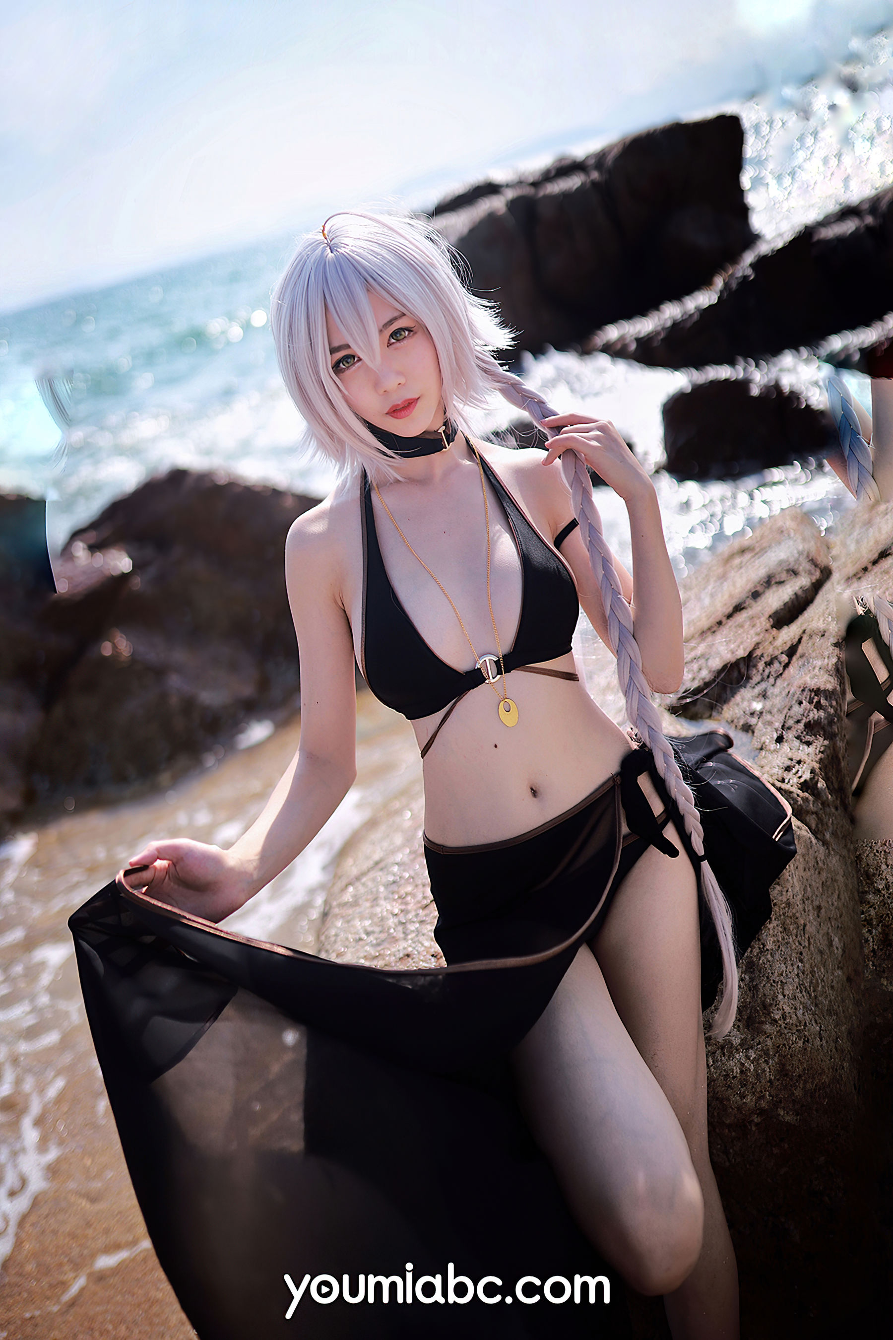 [尤蜜YouMi]  抖娘利世 FGO~泳装黑贞德