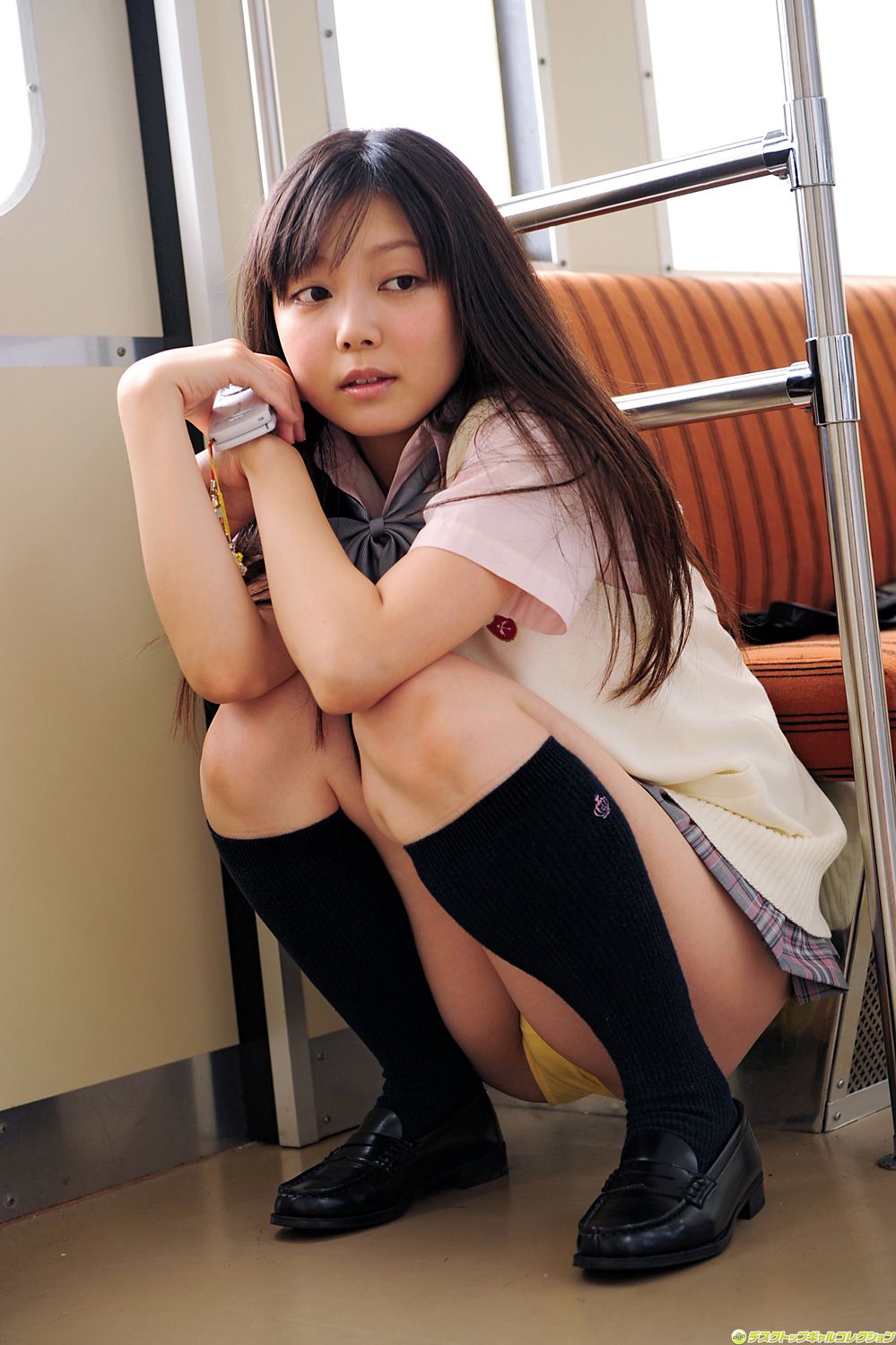 [DGC] NO.877 Natsumi Minagawa 皆川なつみ 制服美少女天国