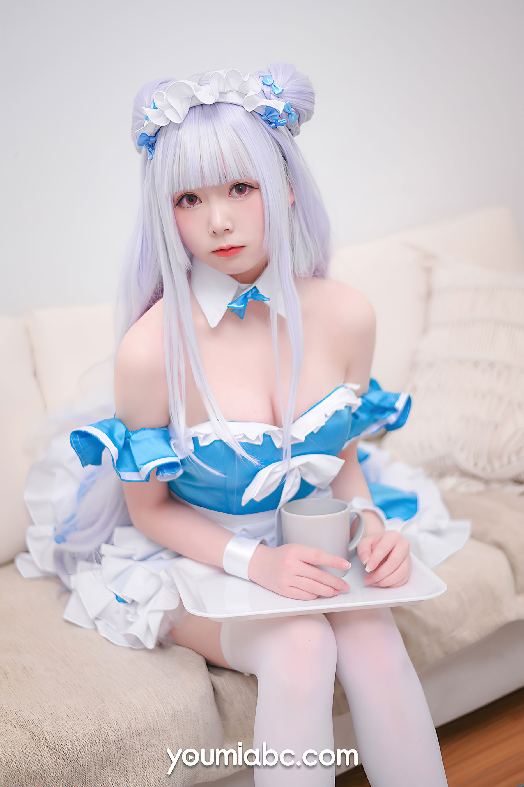 [尤蜜YouMi]  向小圆 小天鹅女仆