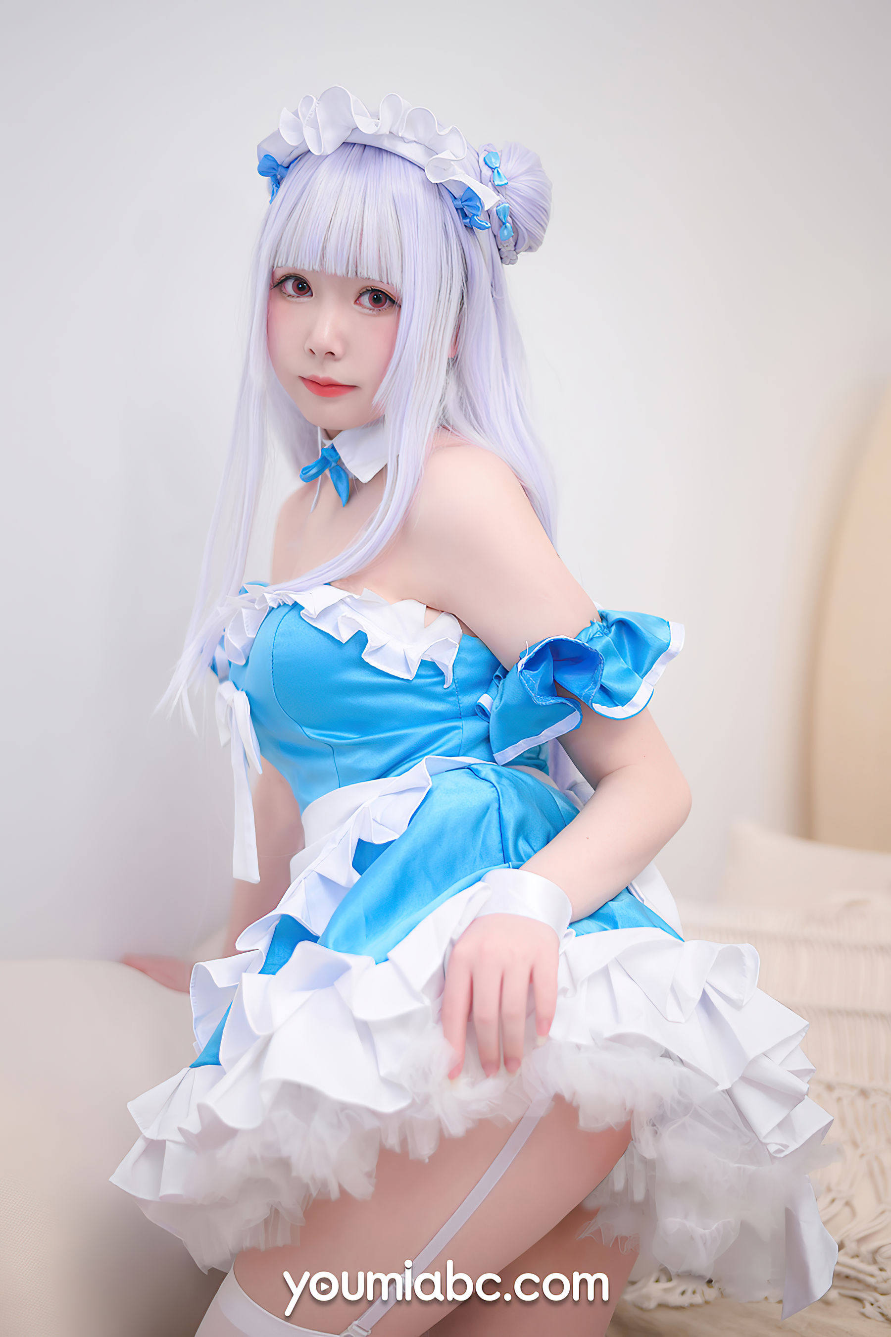 [尤蜜YouMi]  向小圆 小天鹅女仆