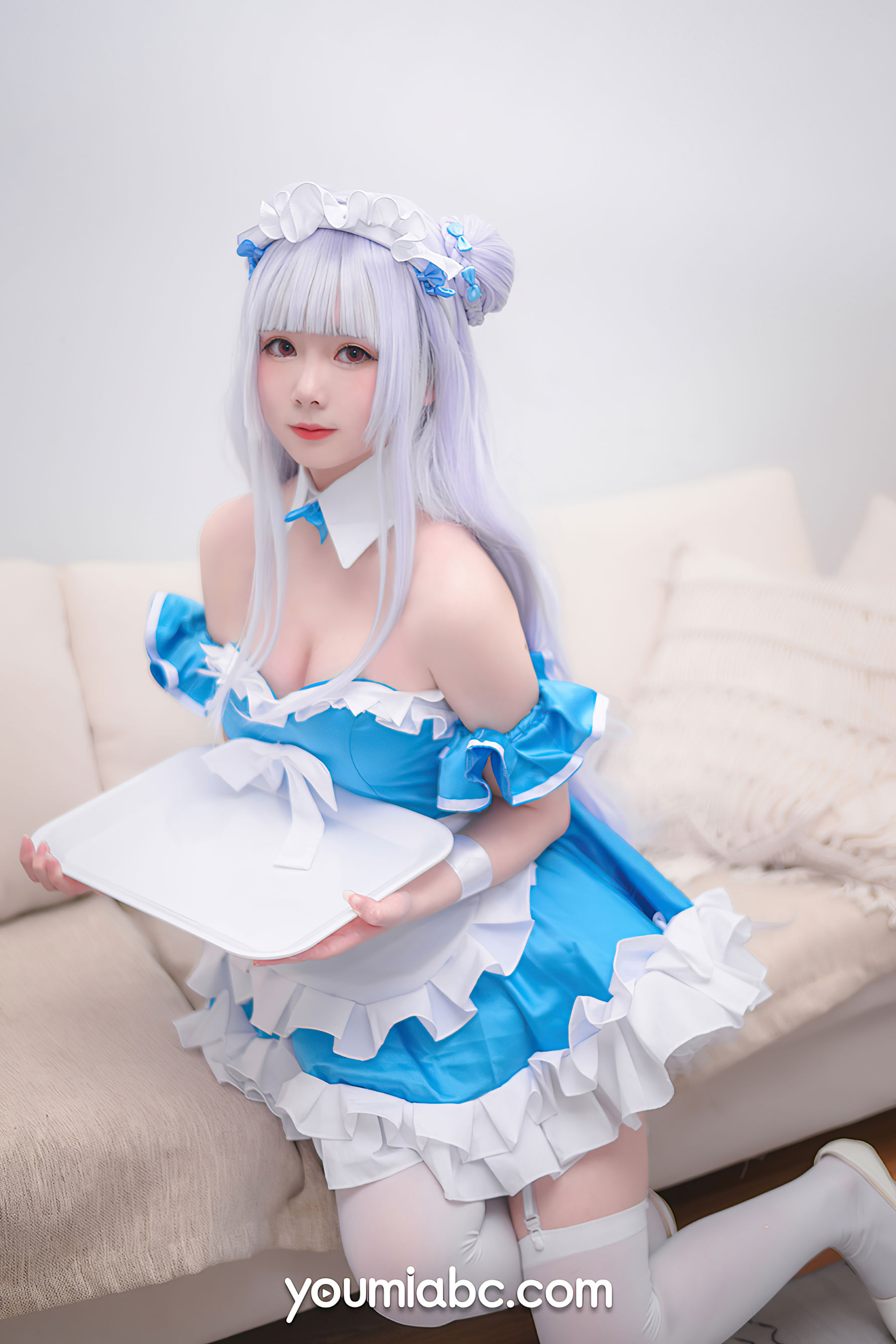 [尤蜜YouMi]  向小圆 小天鹅女仆
