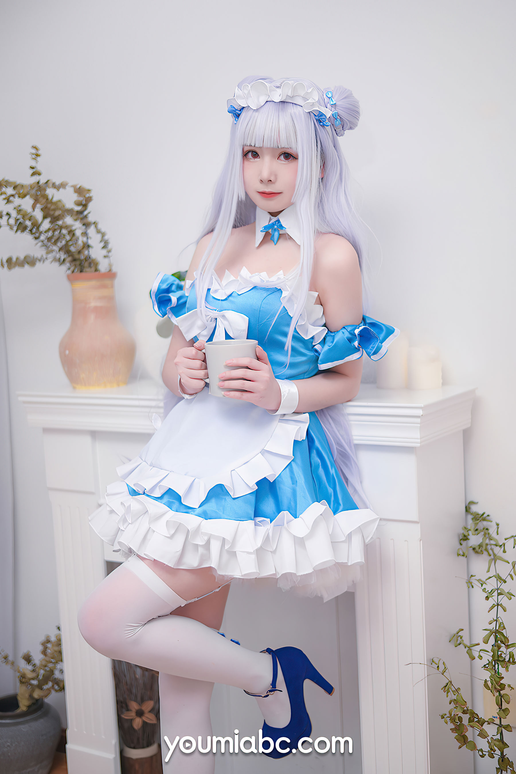 [尤蜜YouMi]  向小圆 小天鹅女仆