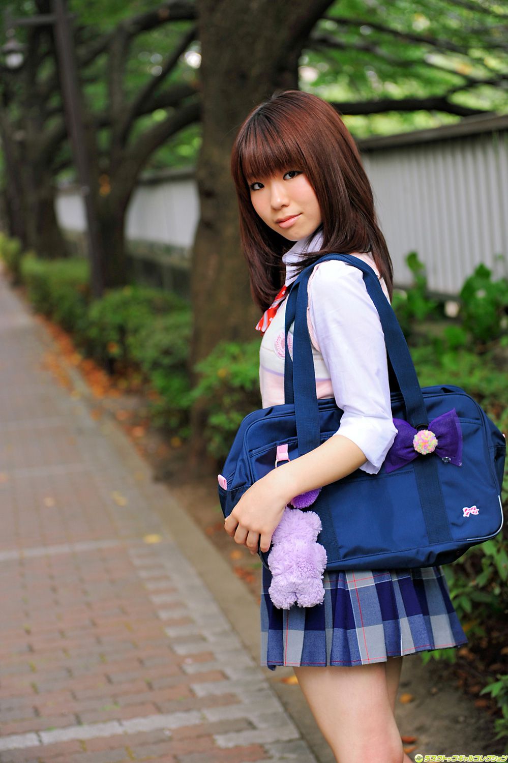 [DGC] NO.885 Hikari Azuma あずまひかり 制服美少女天國