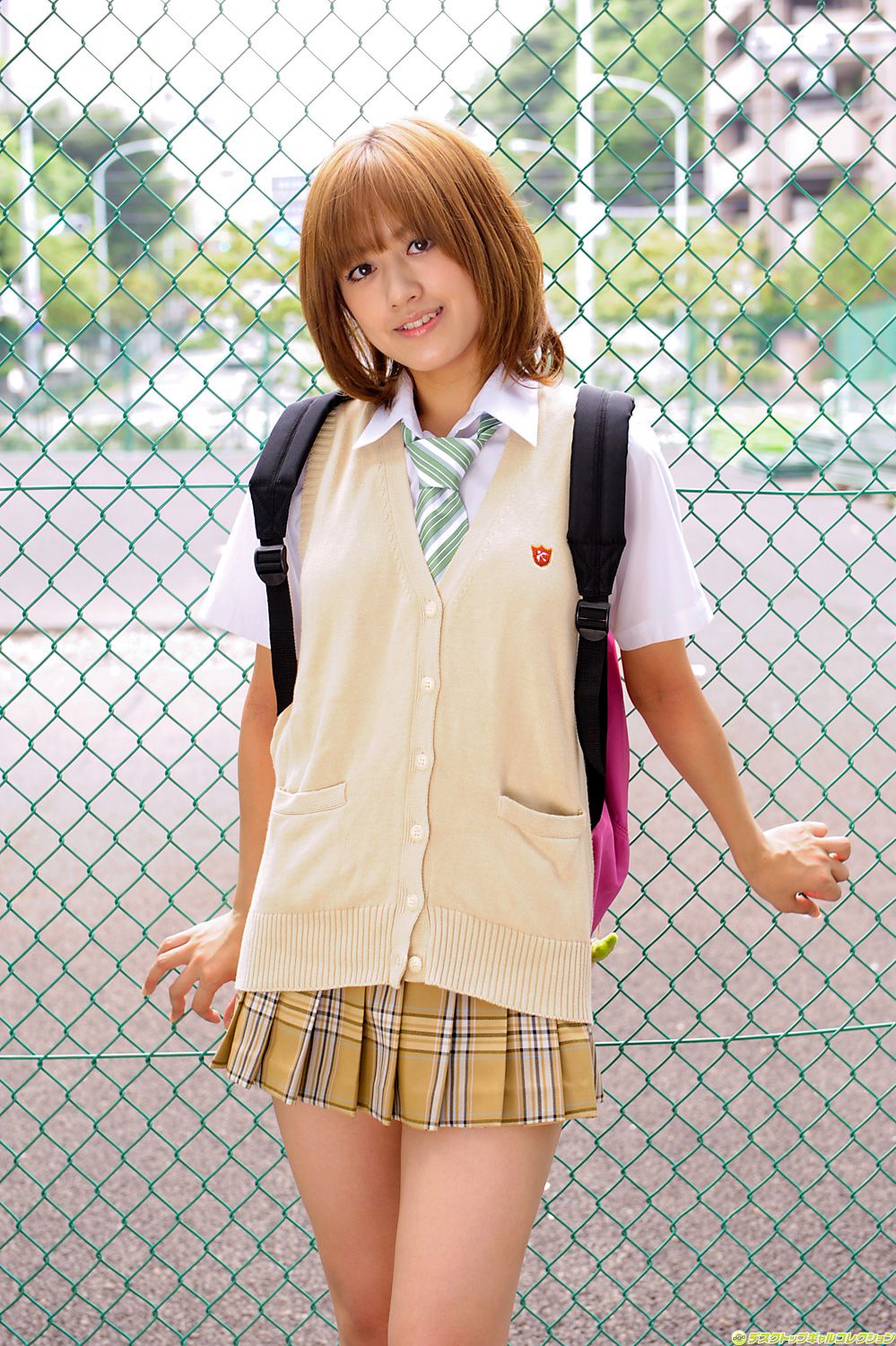 [DGC] NO.886 Cyndi Sakurai 桜井シンディ 制服美少女天國