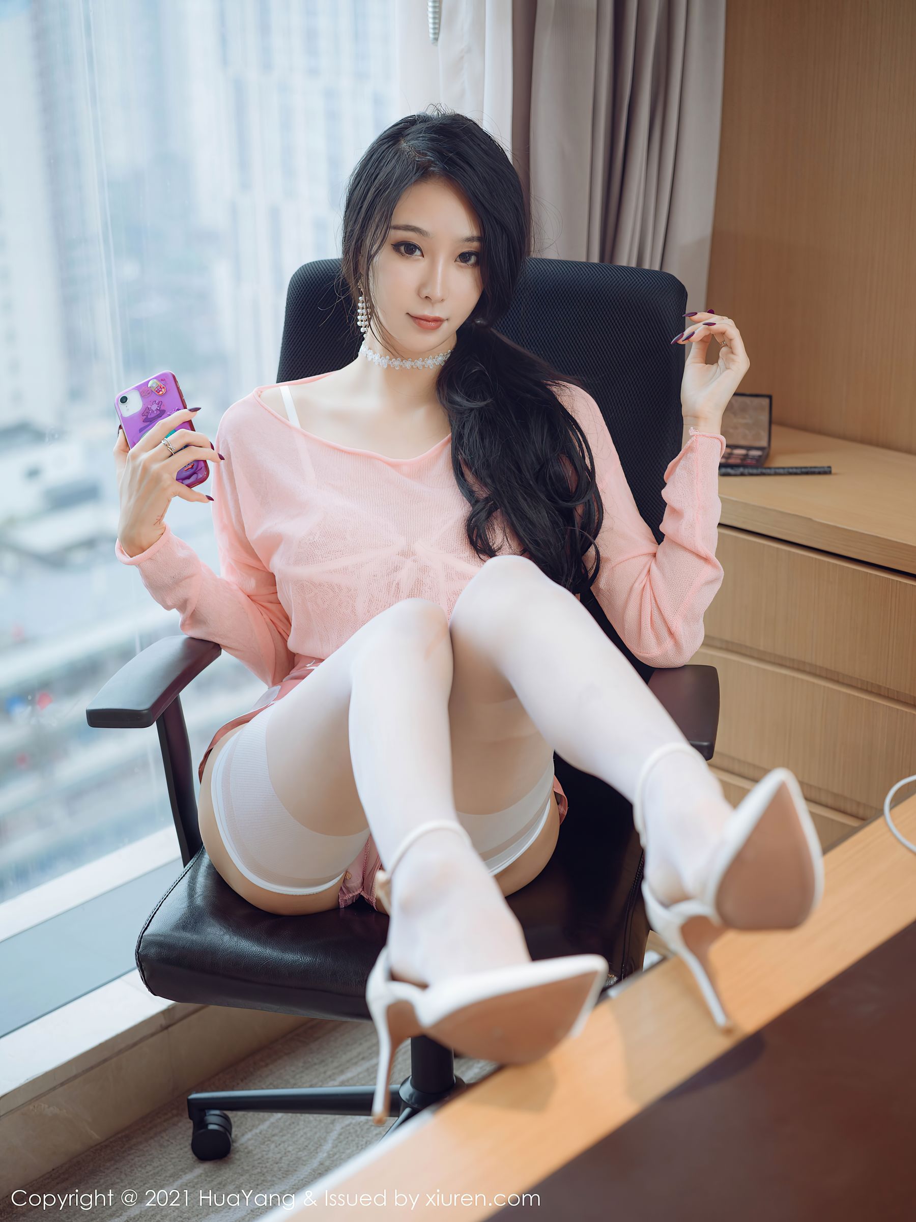 [花漾HuaYang] Vol.411 蓝夏Akasha