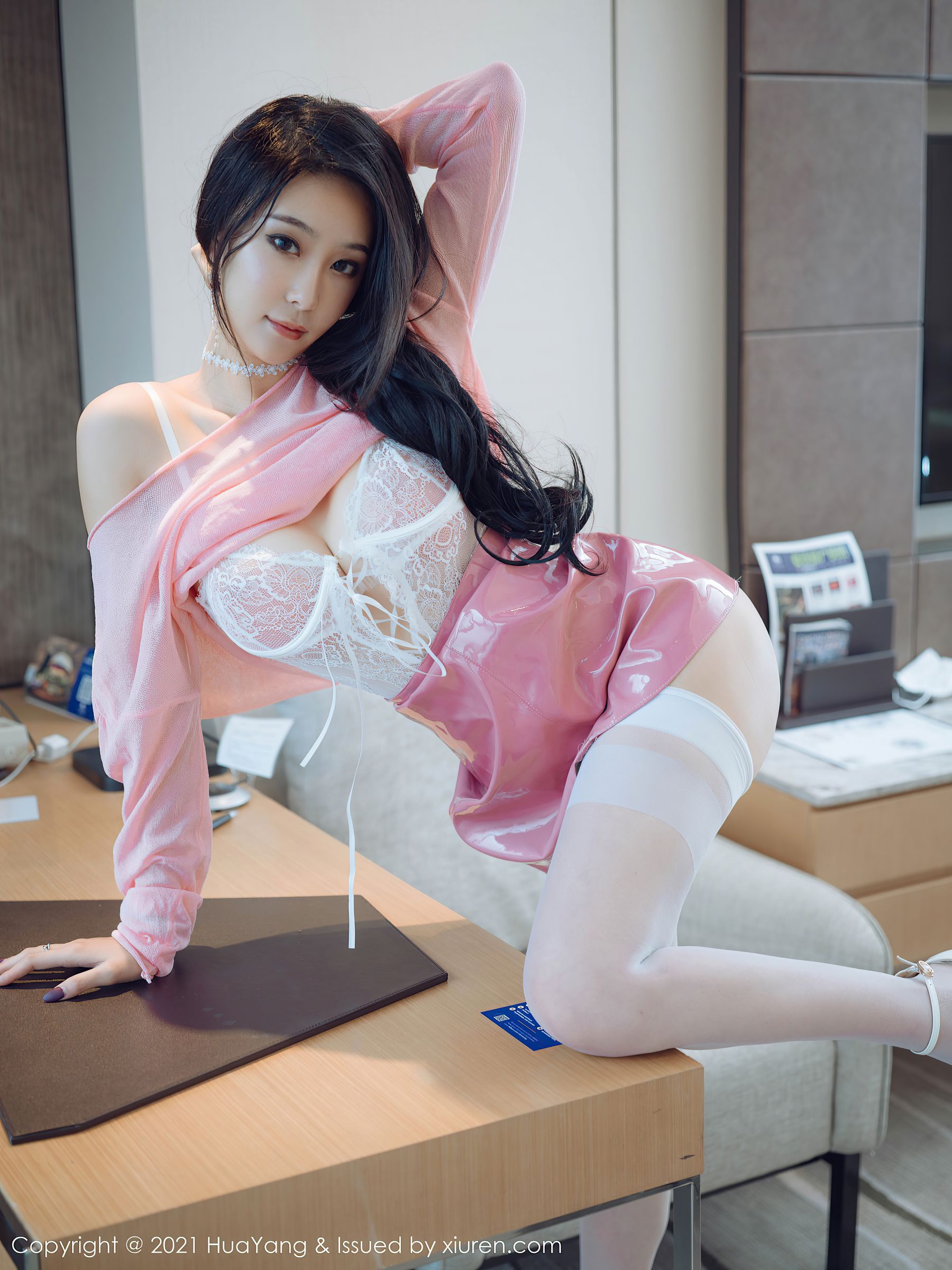 [花漾HuaYang] Vol.411 蓝夏Akasha