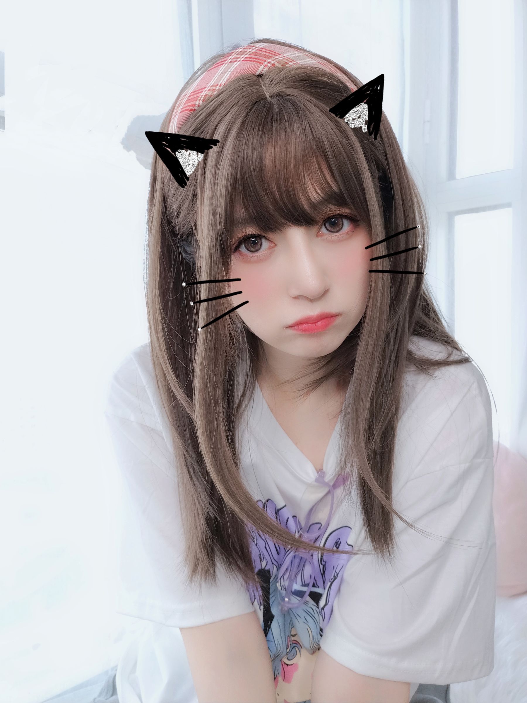 [网红COSER写真] Coser小姐姐白银 - 宅家女友