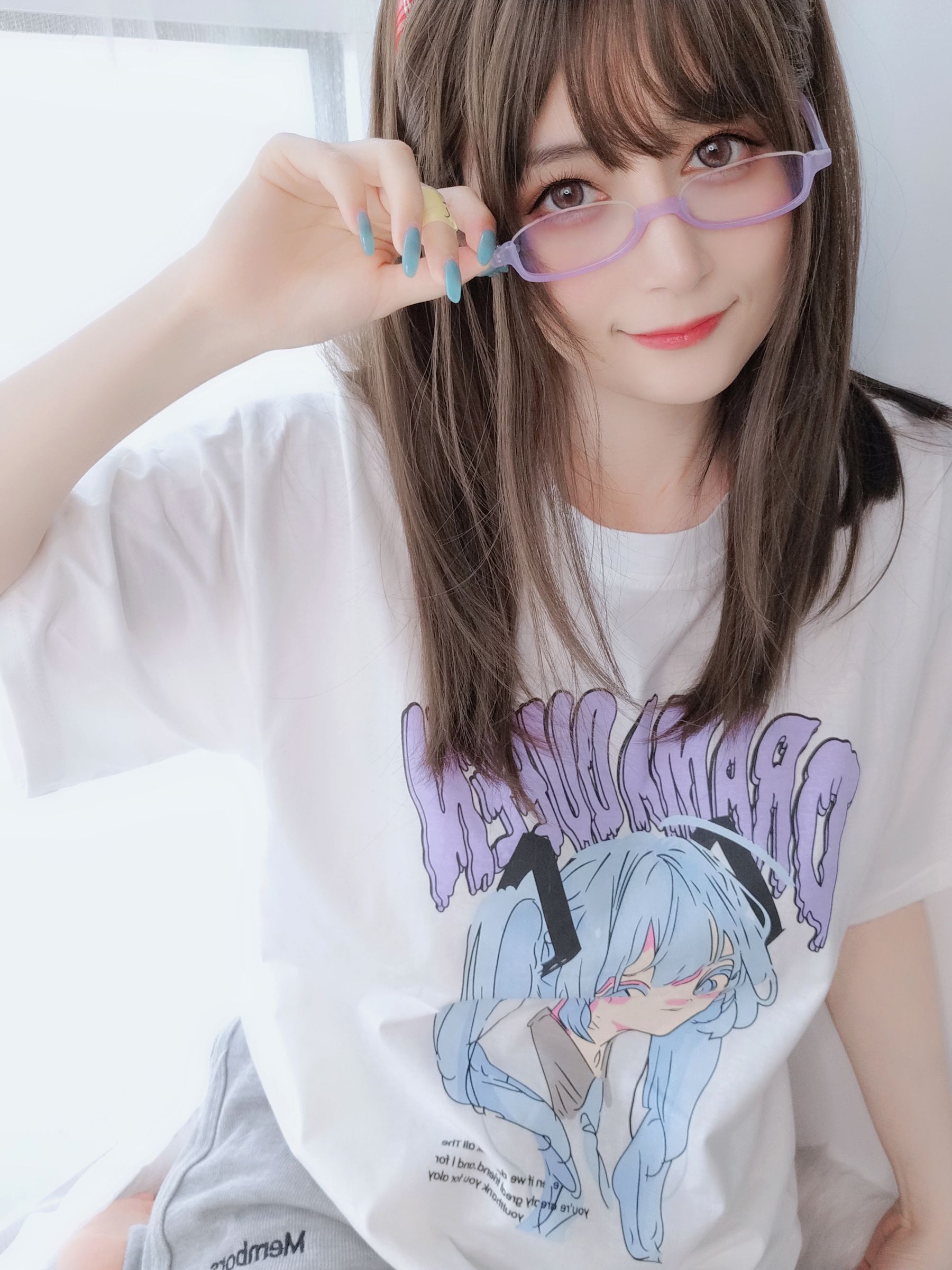[网红COSER写真] Coser小姐姐白银 - 宅家女友