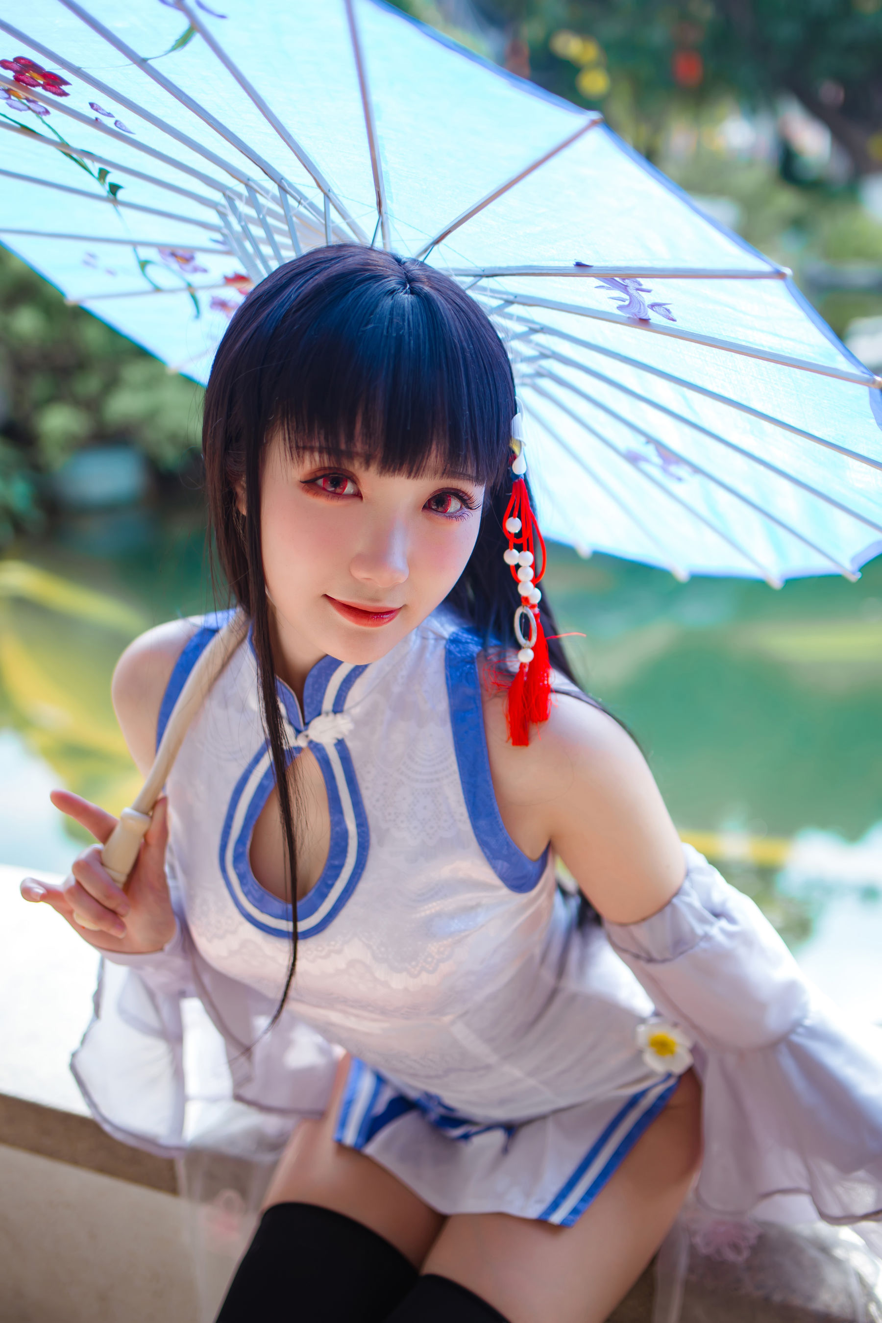[网红COSER写真] Coser瓜希酱福利 - 碧蓝航线 逸仙