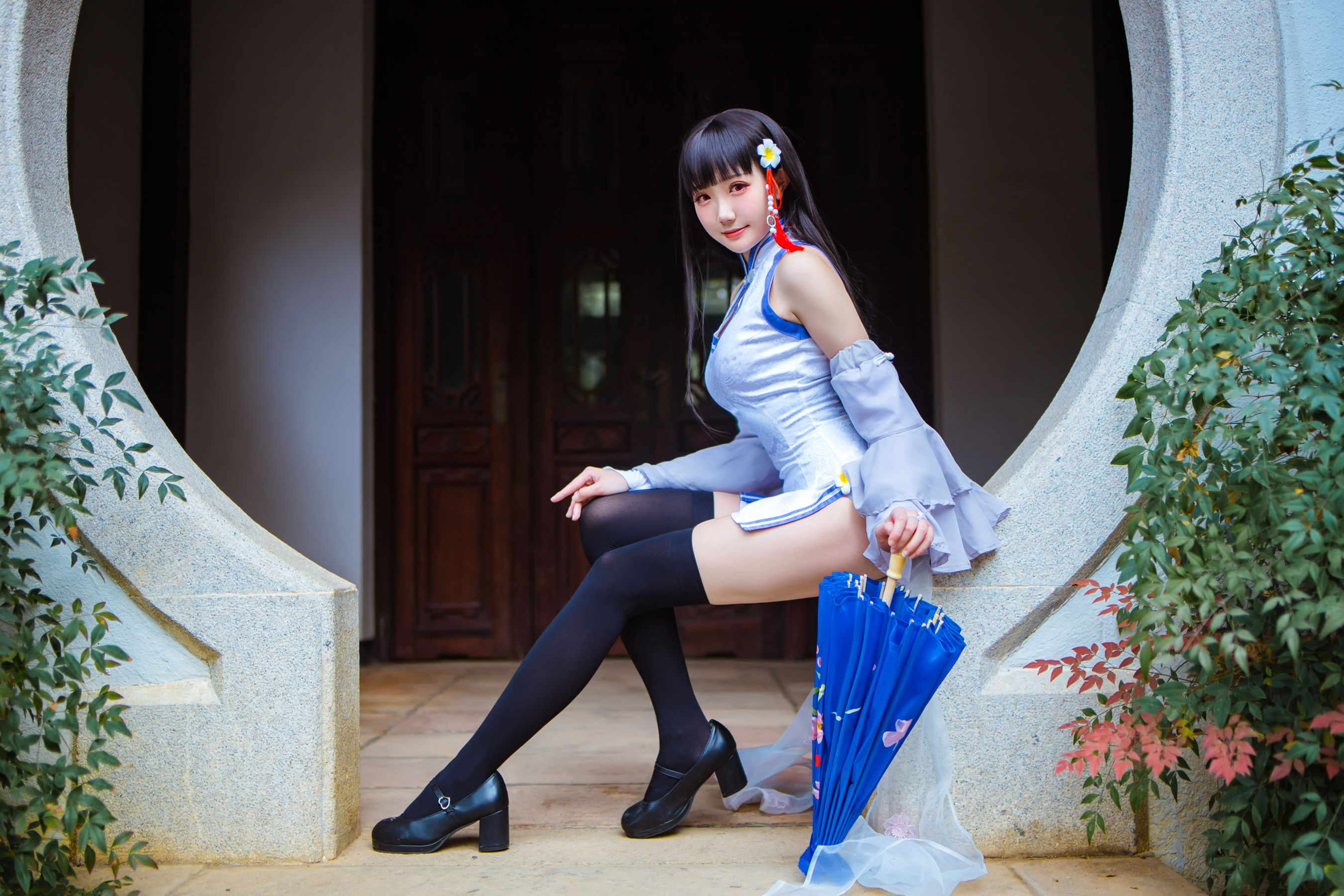 [网红COSER写真] Coser瓜希酱福利 - 碧蓝航线 逸仙