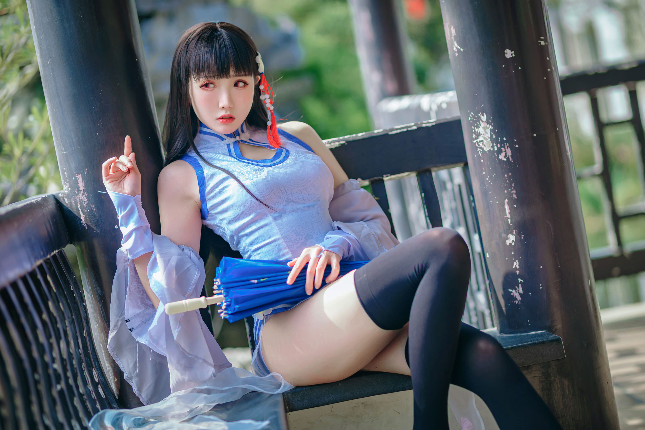 [网红COSER写真] Coser瓜希酱福利 - 碧蓝航线 逸仙