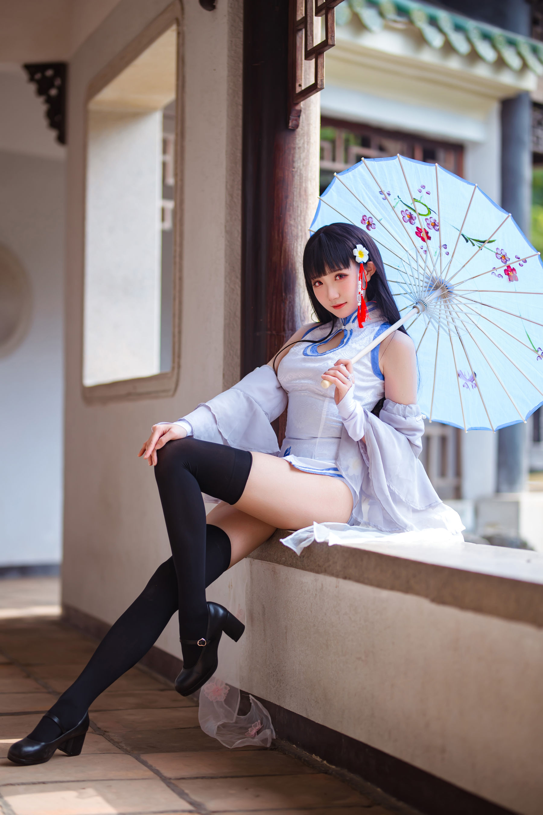 [网红COSER写真] Coser瓜希酱福利 - 碧蓝航线 逸仙