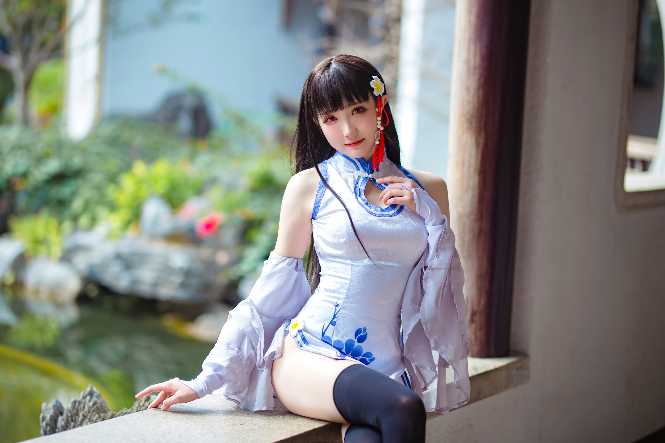 [网红COSER写真] Coser瓜希酱福利 - 碧蓝航线 逸仙