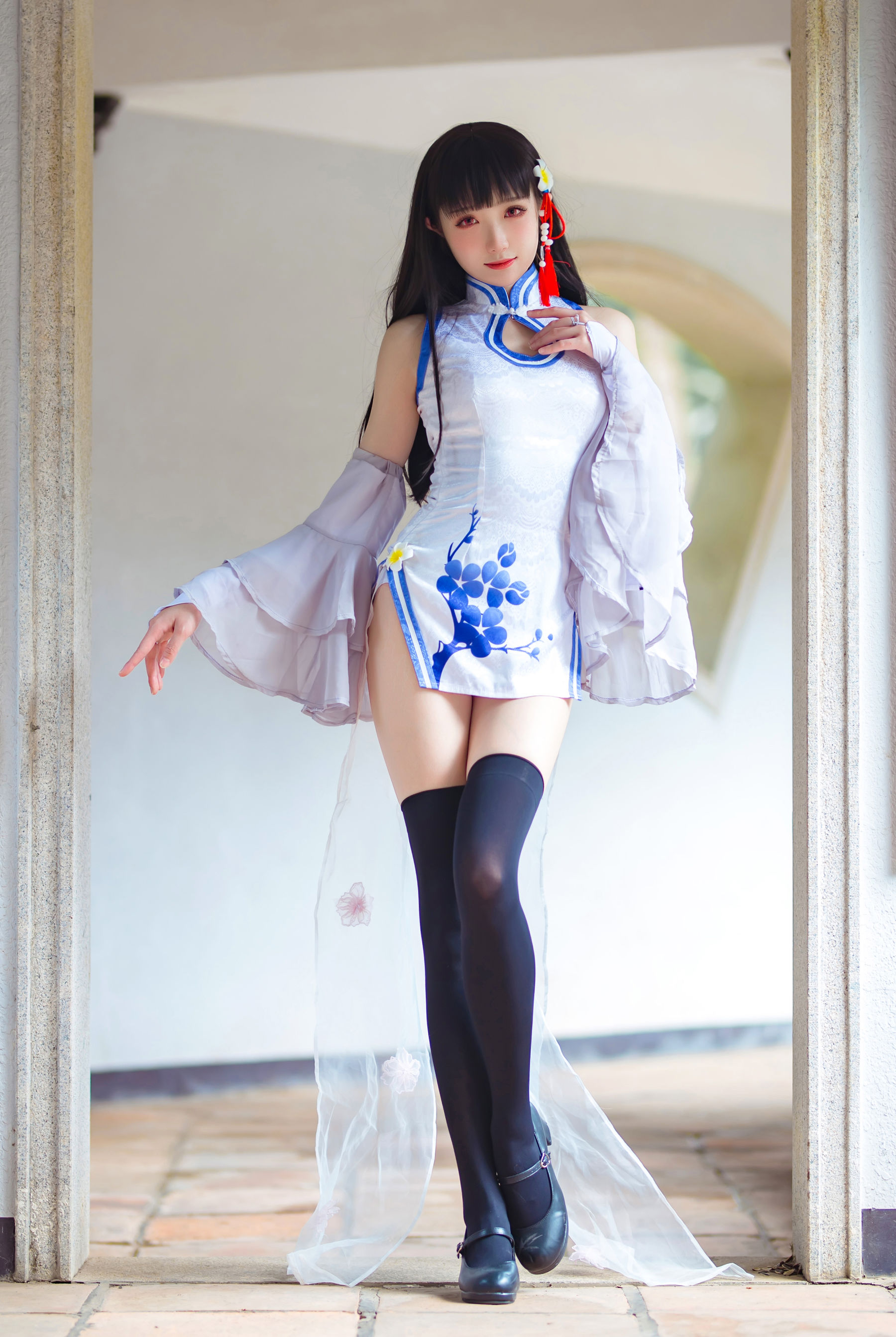 [网红COSER写真] Coser瓜希酱福利 - 碧蓝航线 逸仙