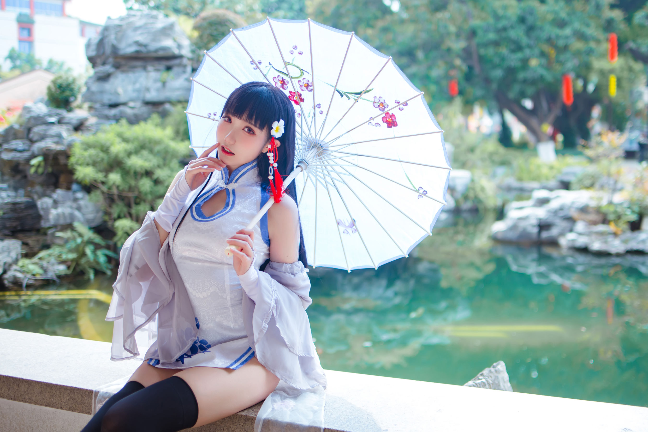 [网红COSER写真] Coser瓜希酱福利 - 碧蓝航线 逸仙