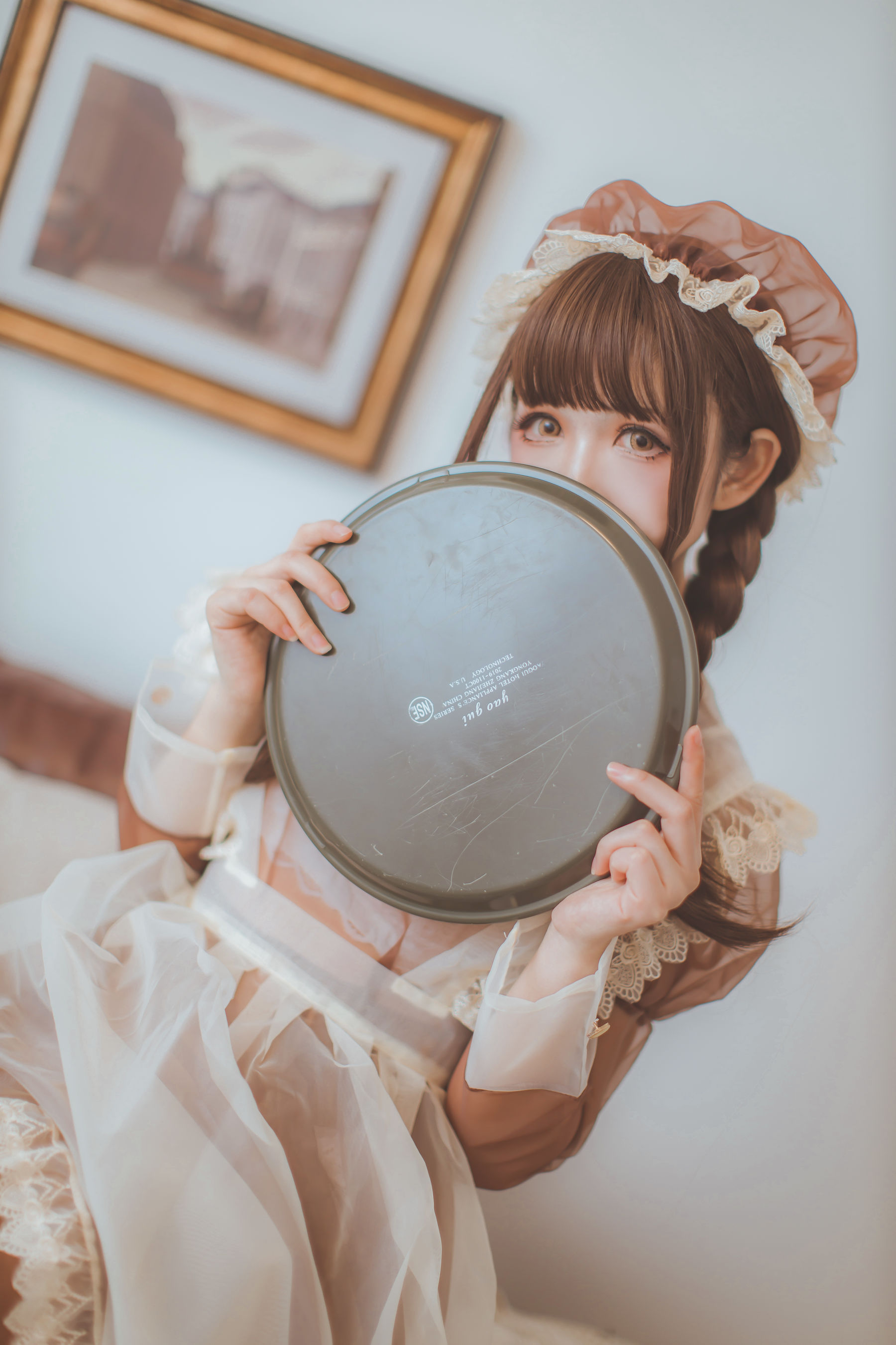 [网红COSER写真] Coser衣衣 - 透明女仆