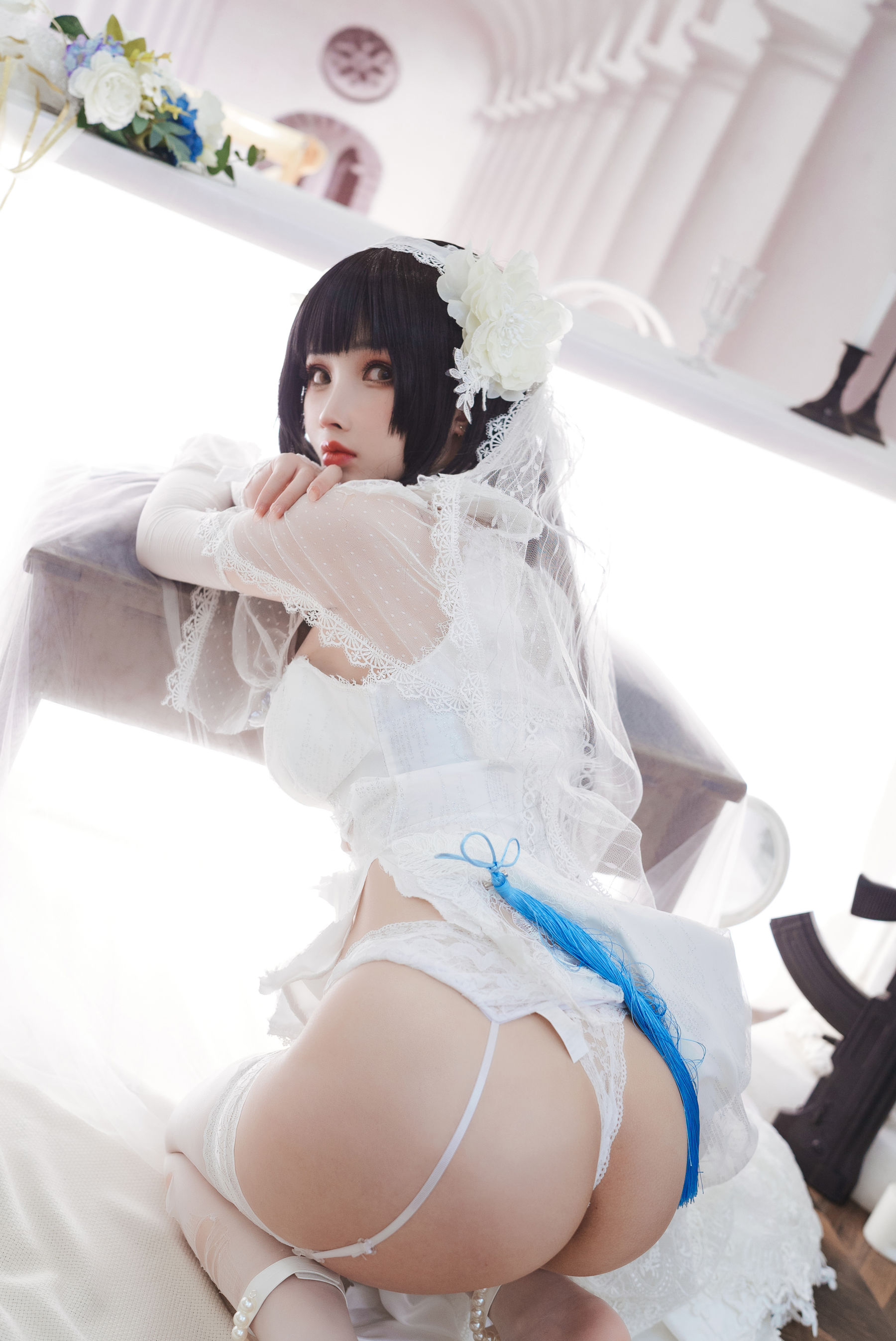 [网红COSER写真] COS福利rioko凉凉子 - 95花嫁