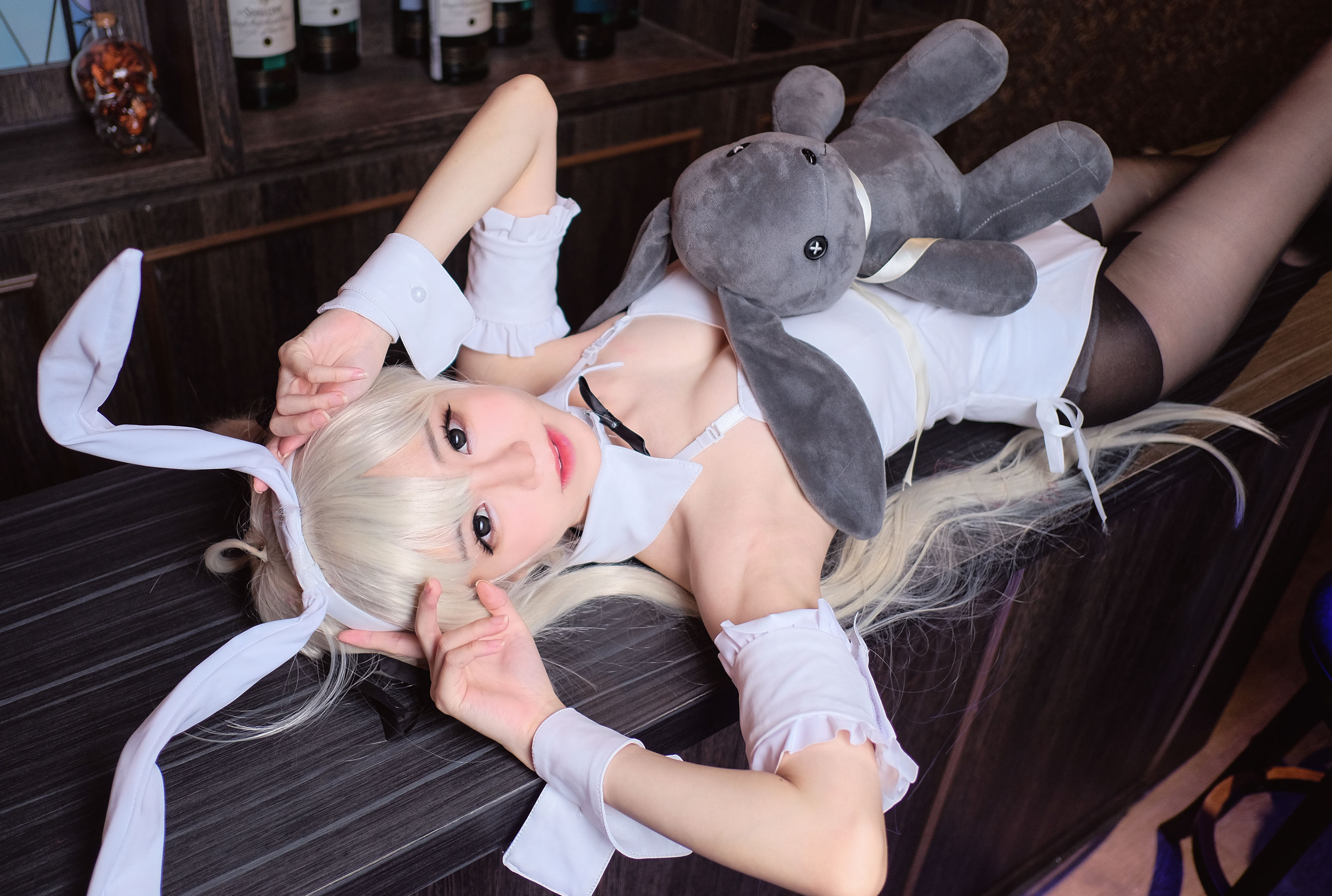 [网红COSER写真] Sally Dorasnow - Sora Kasugano Bunny Suit