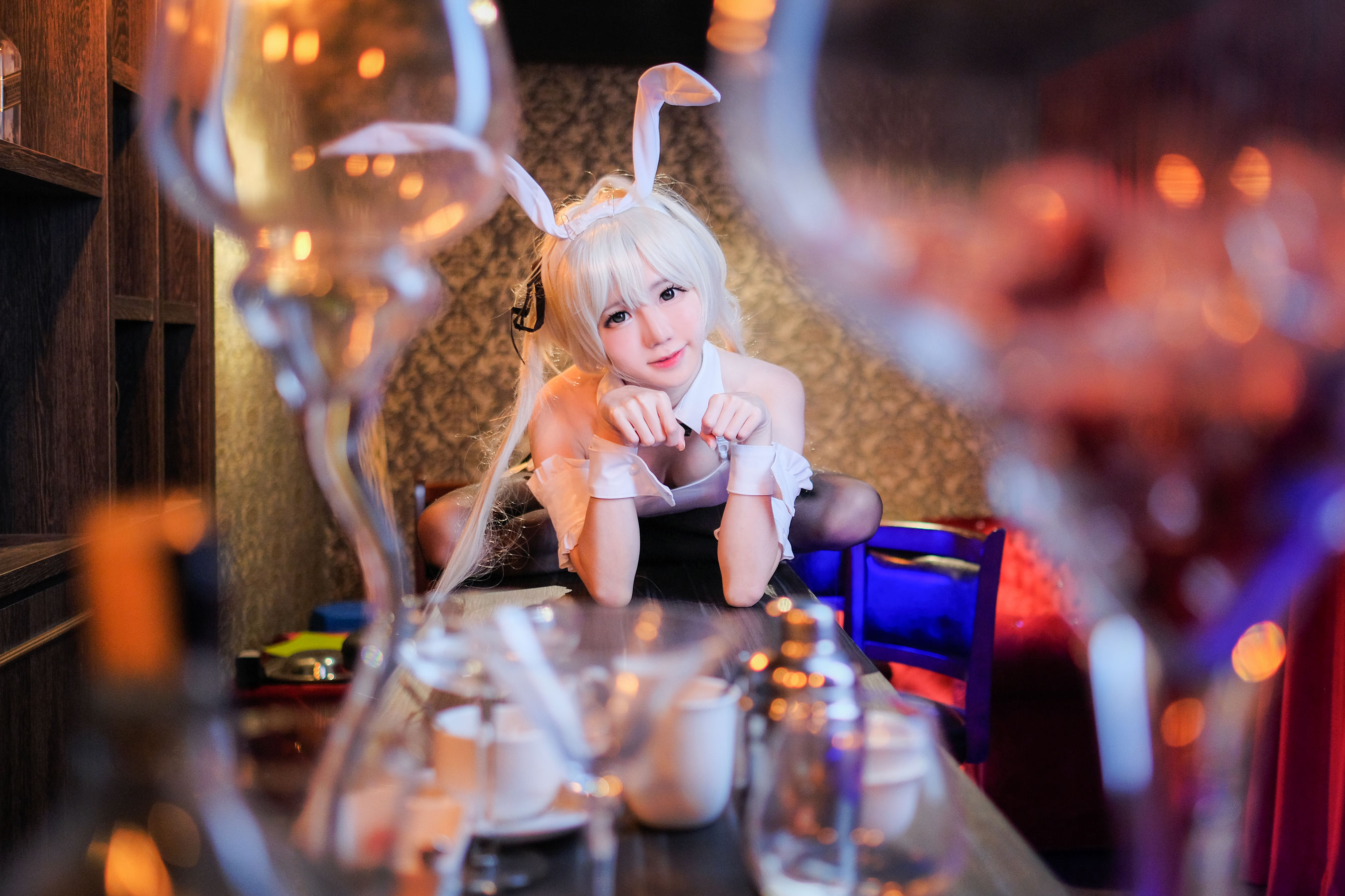 [网红COSER写真] Sally Dorasnow - Sora Kasugano Bunny Suit
