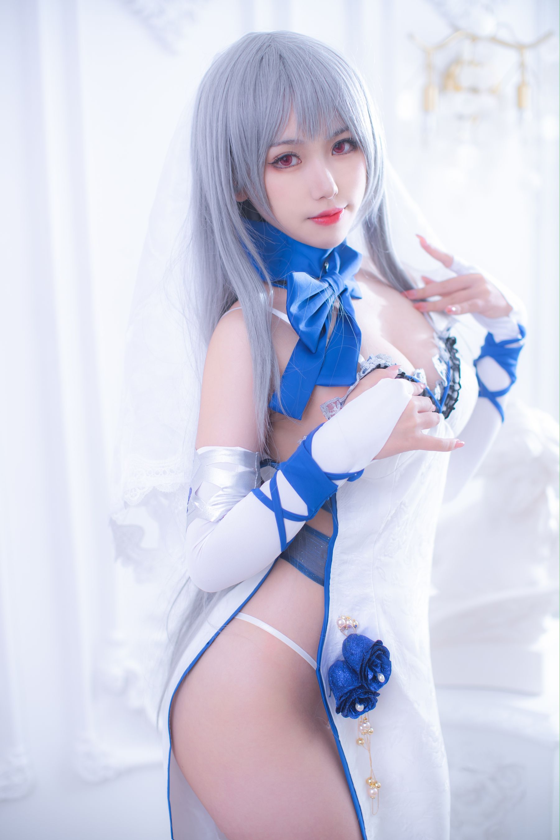 [网红COSER写真] 一北亦北 - 路易九世礼服