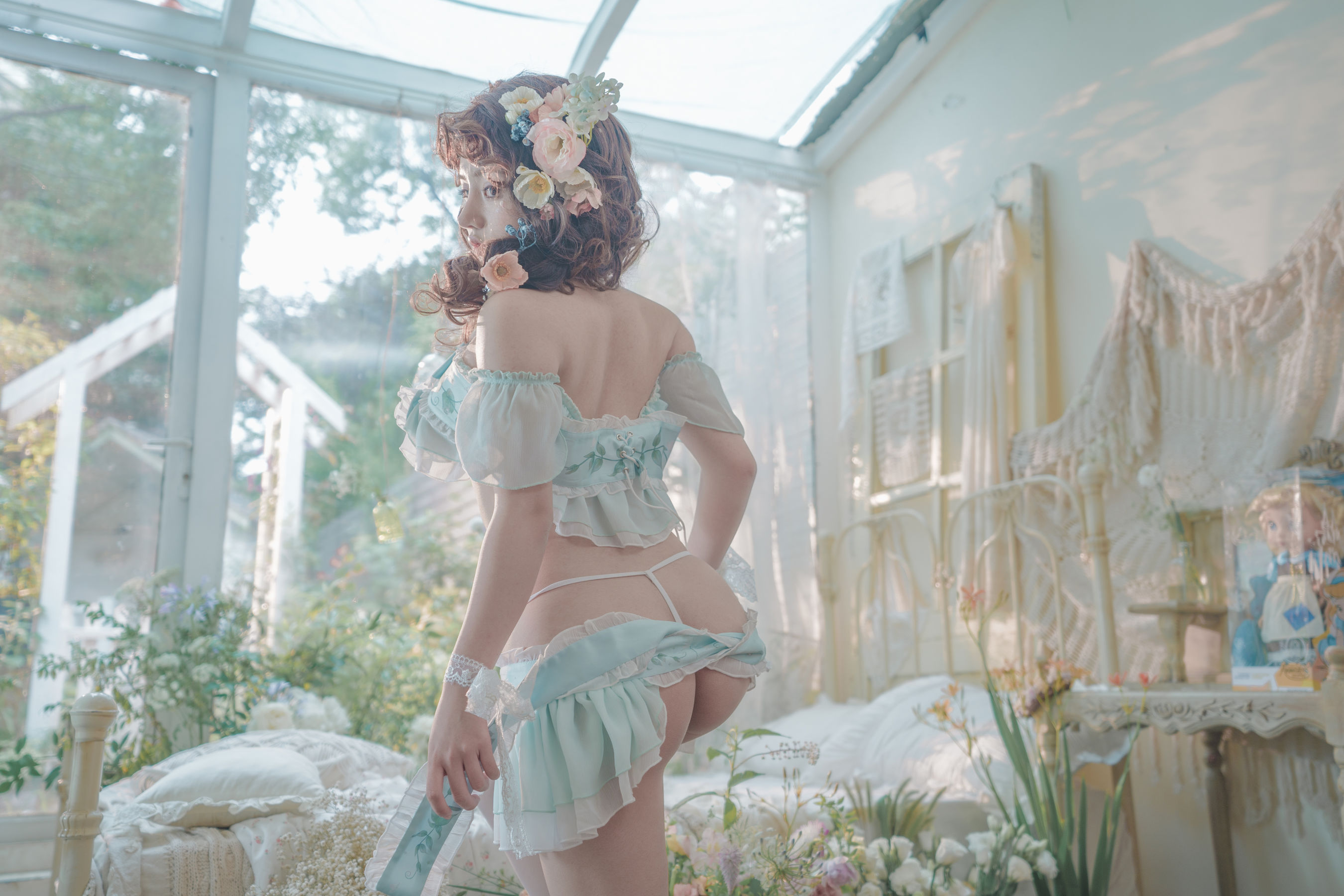 [网红COSER写真] 一笑芳香沁写真 - 豌豆公主