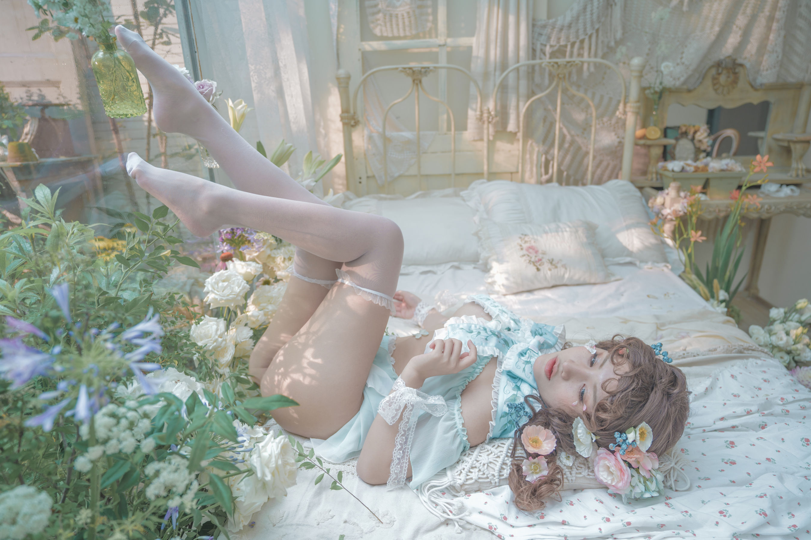[网红COSER写真] 一笑芳香沁写真 - 豌豆公主