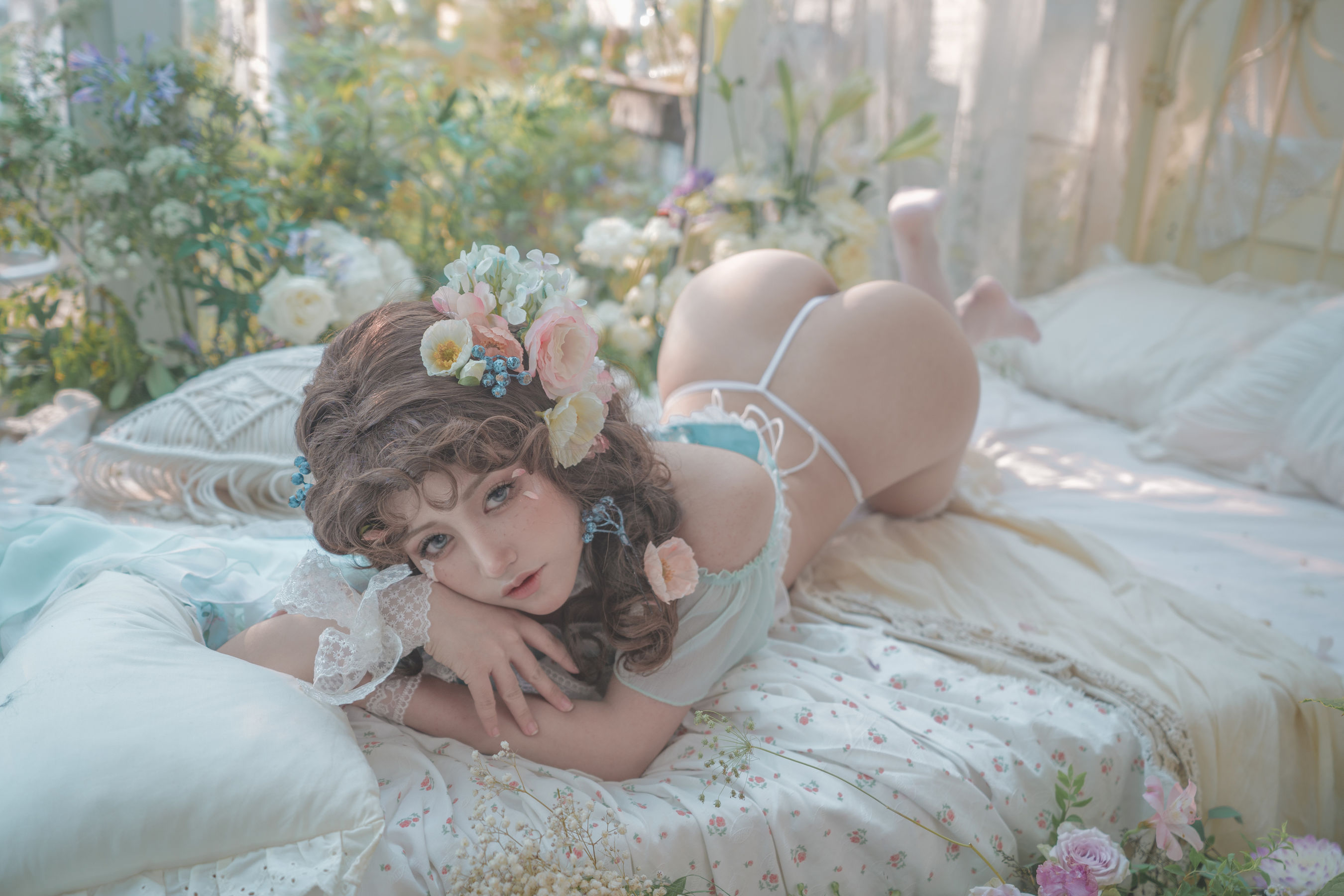 [网红COSER写真] 一笑芳香沁写真 - 豌豆公主