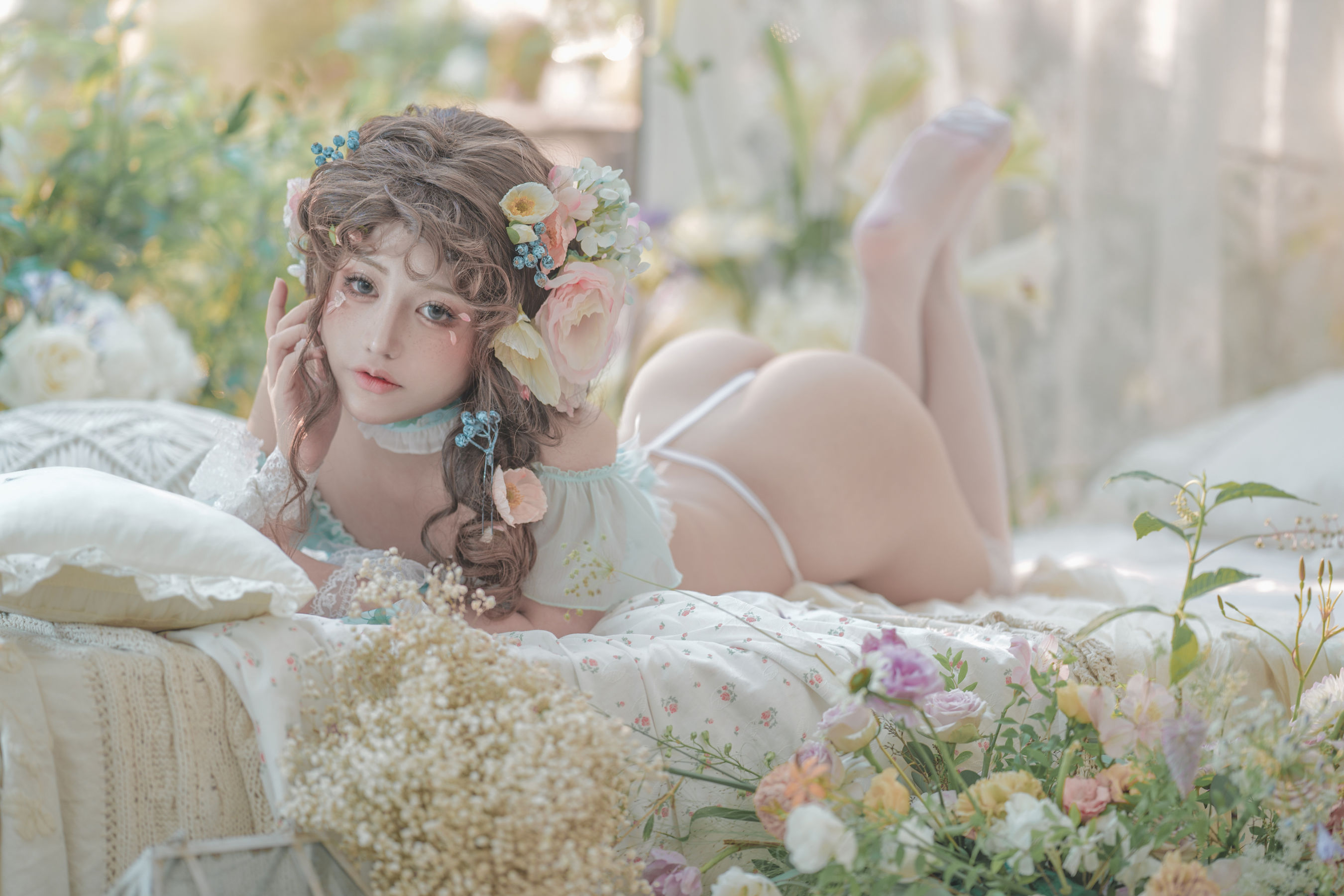 [网红COSER写真] 一笑芳香沁写真 - 豌豆公主