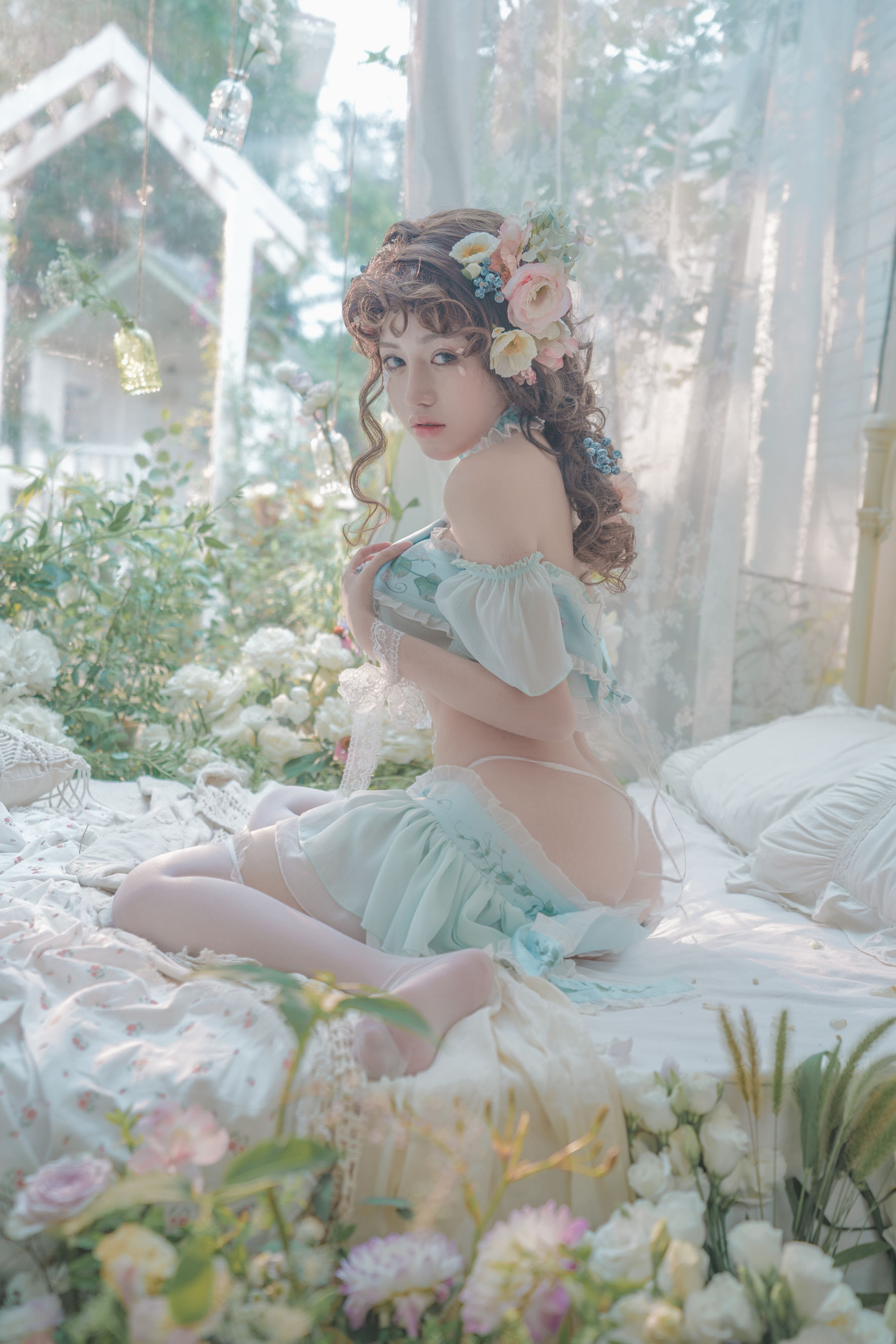 [网红COSER写真] 一笑芳香沁写真 - 豌豆公主