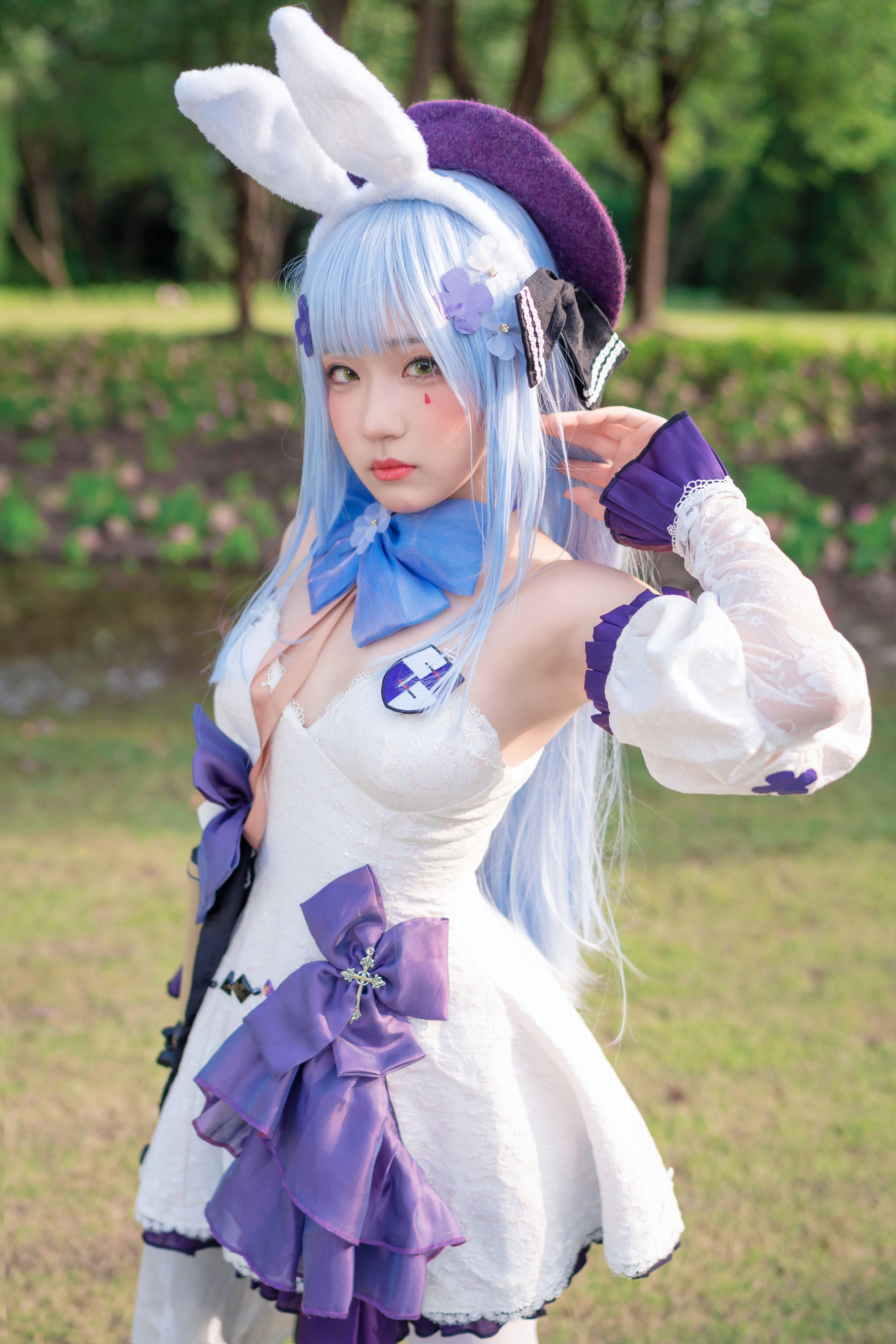 [网红COSER写真] 动漫博主Mime弥美 - 少女前线 HK416