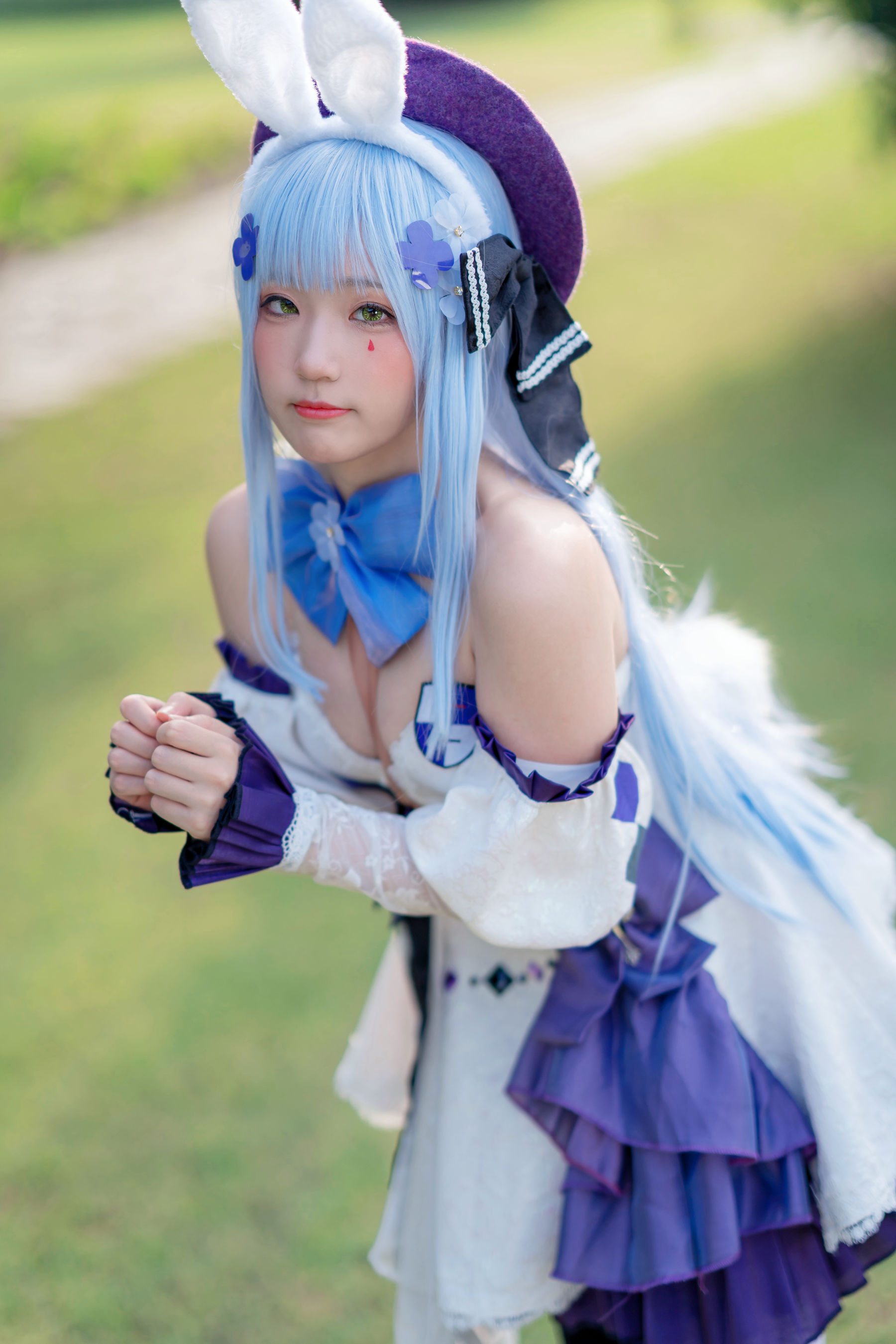 [网红COSER写真] 动漫博主Mime弥美 - 少女前线 HK416