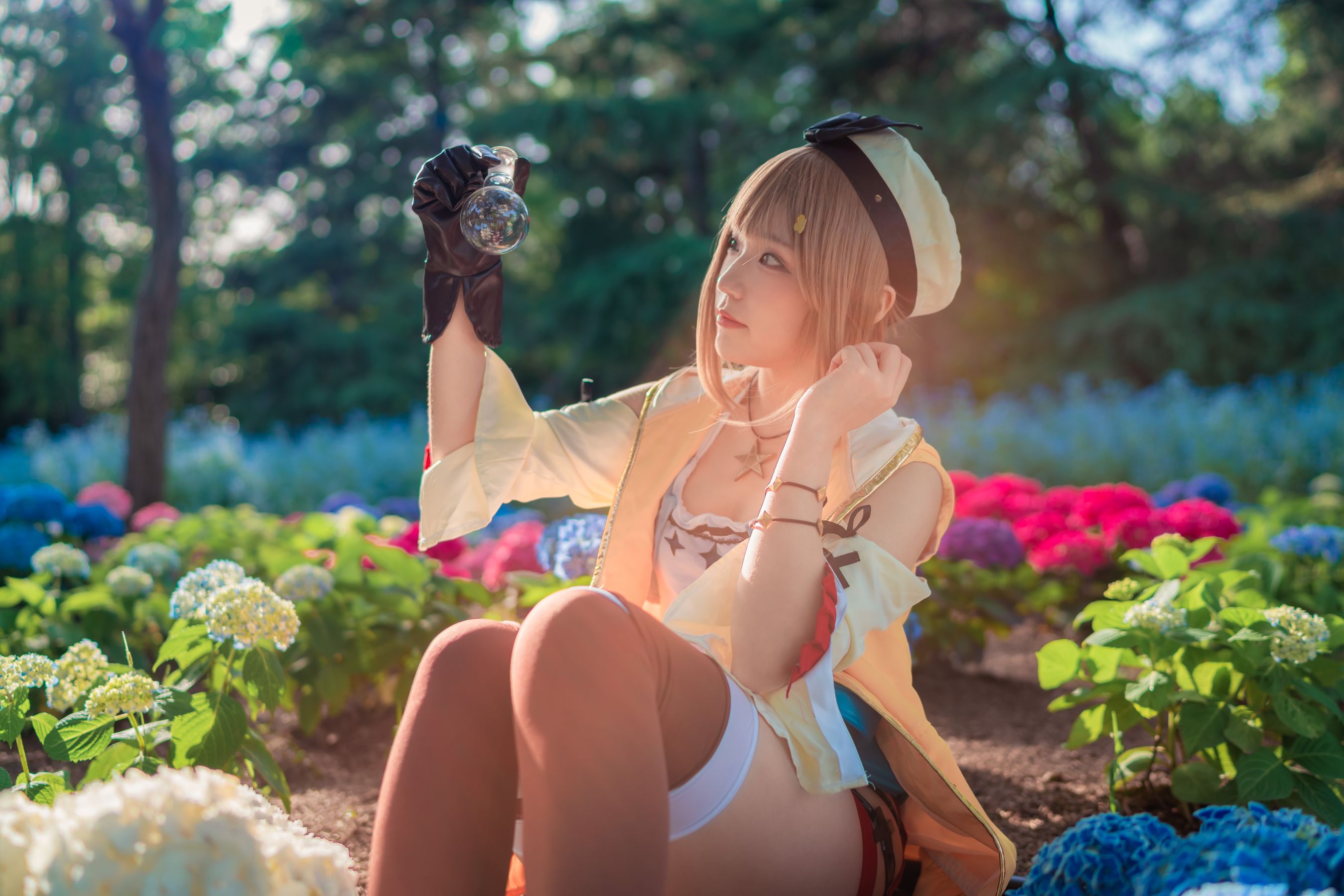 [网红COSER写真] 动漫博主Mime弥美 - 莱莎的錬金工房