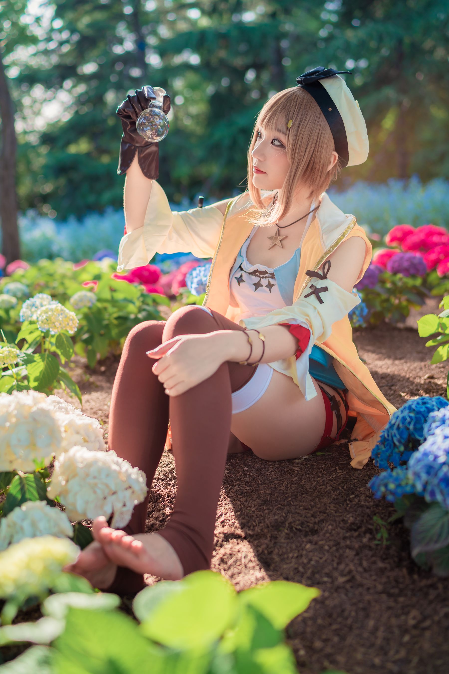 [网红COSER写真] 动漫博主Mime弥美 - 莱莎的錬金工房