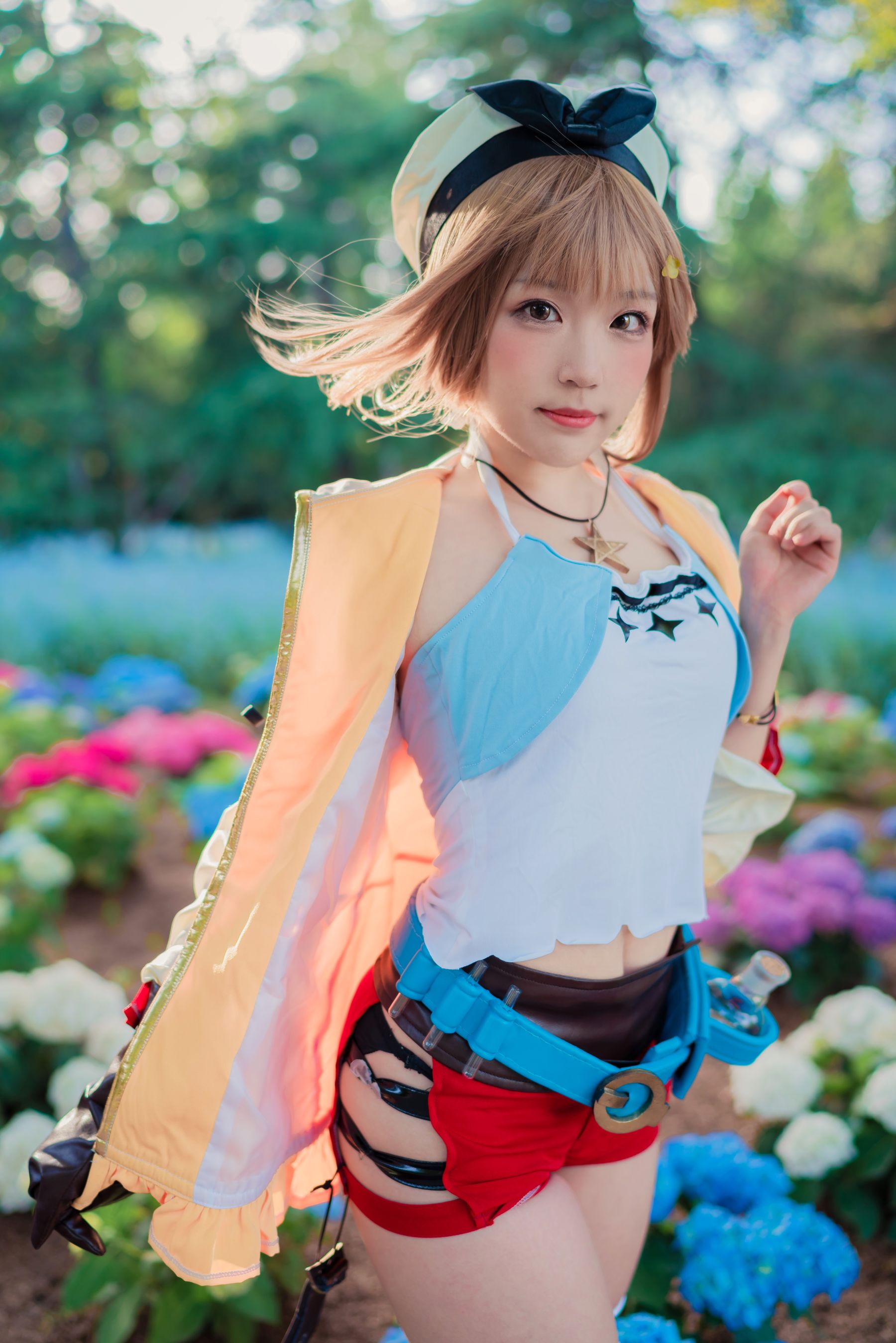 [网红COSER写真] 动漫博主Mime弥美 - 莱莎的錬金工房
