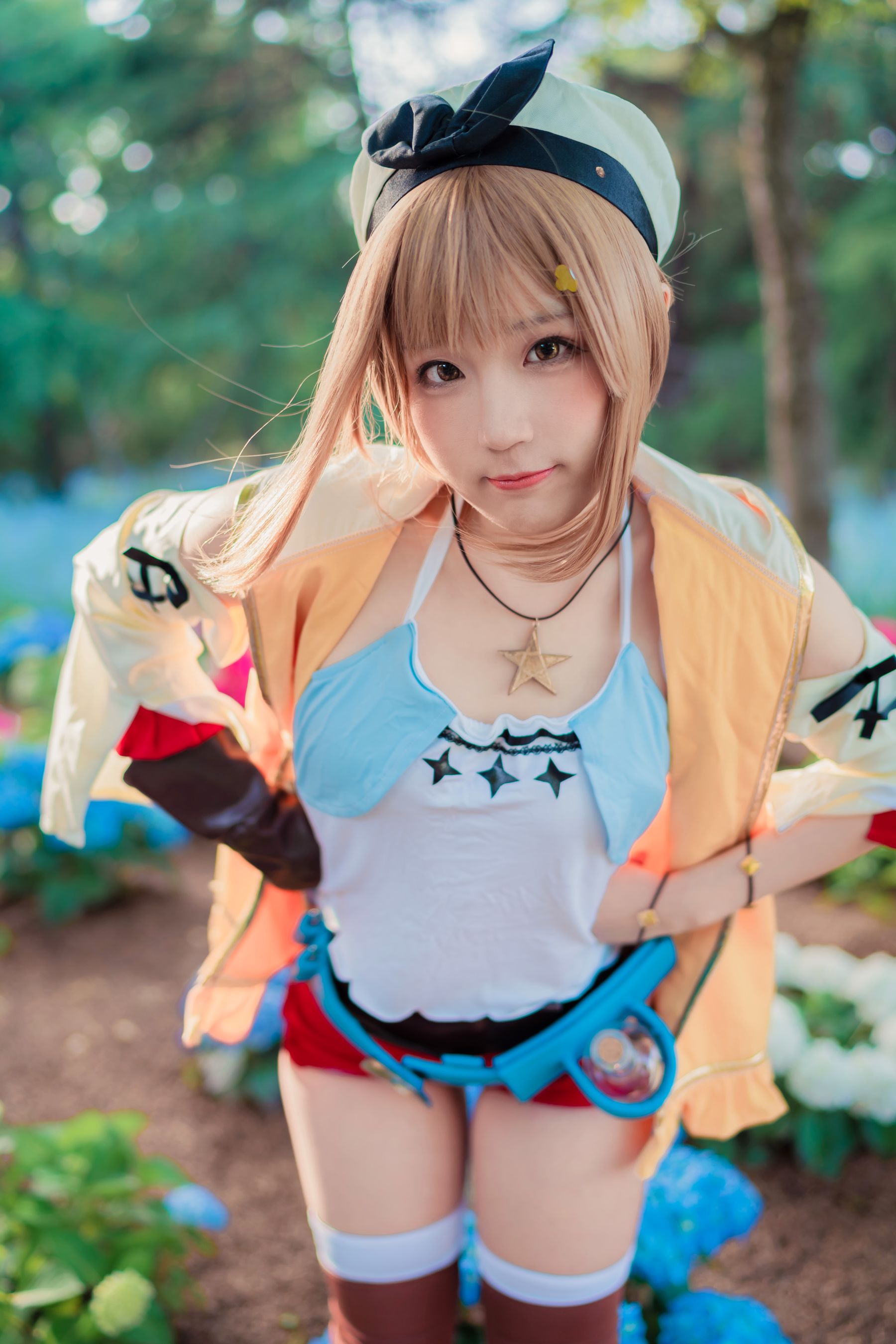 [网红COSER写真] 动漫博主Mime弥美 - 莱莎的錬金工房