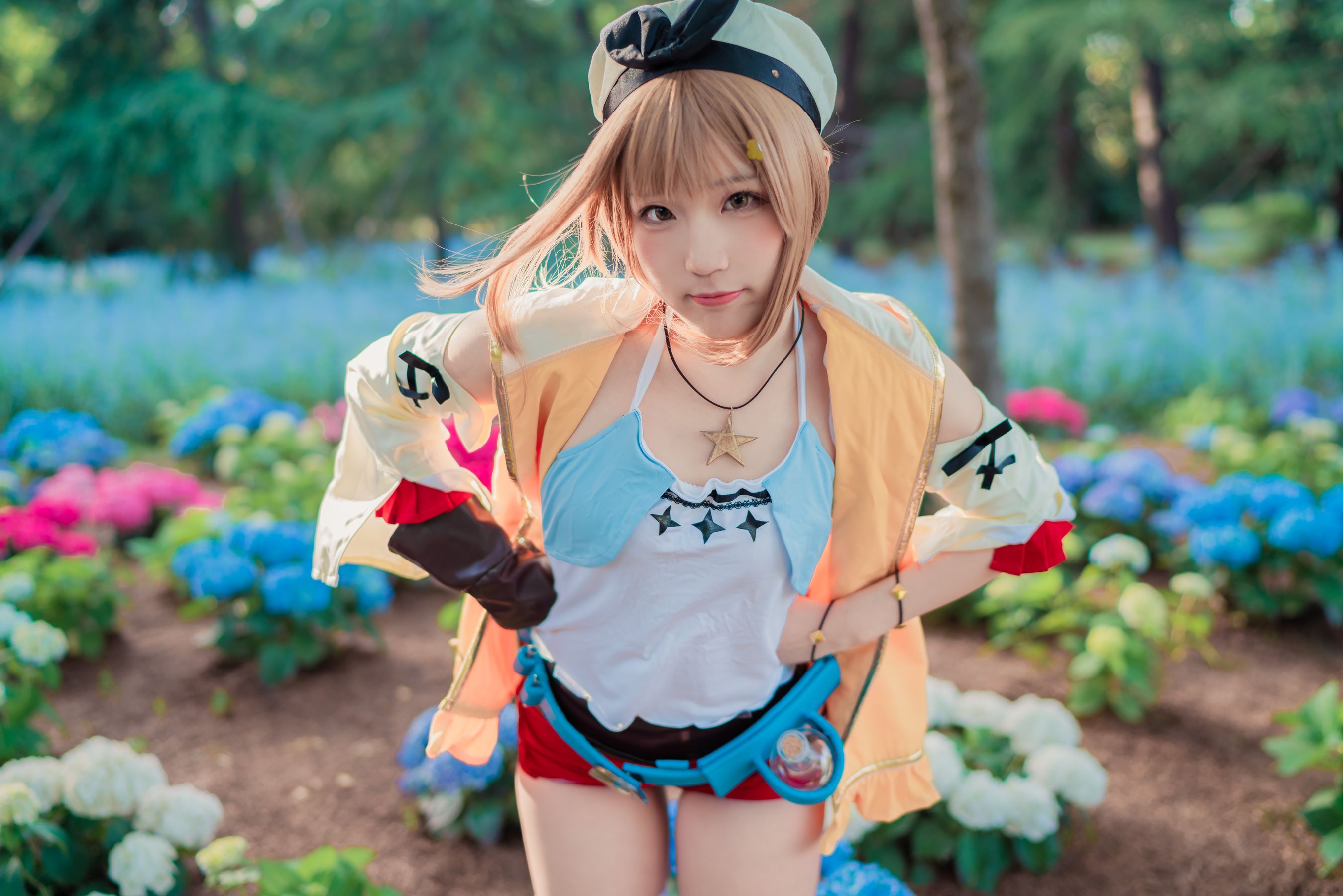 [网红COSER写真] 动漫博主Mime弥美 - 莱莎的錬金工房