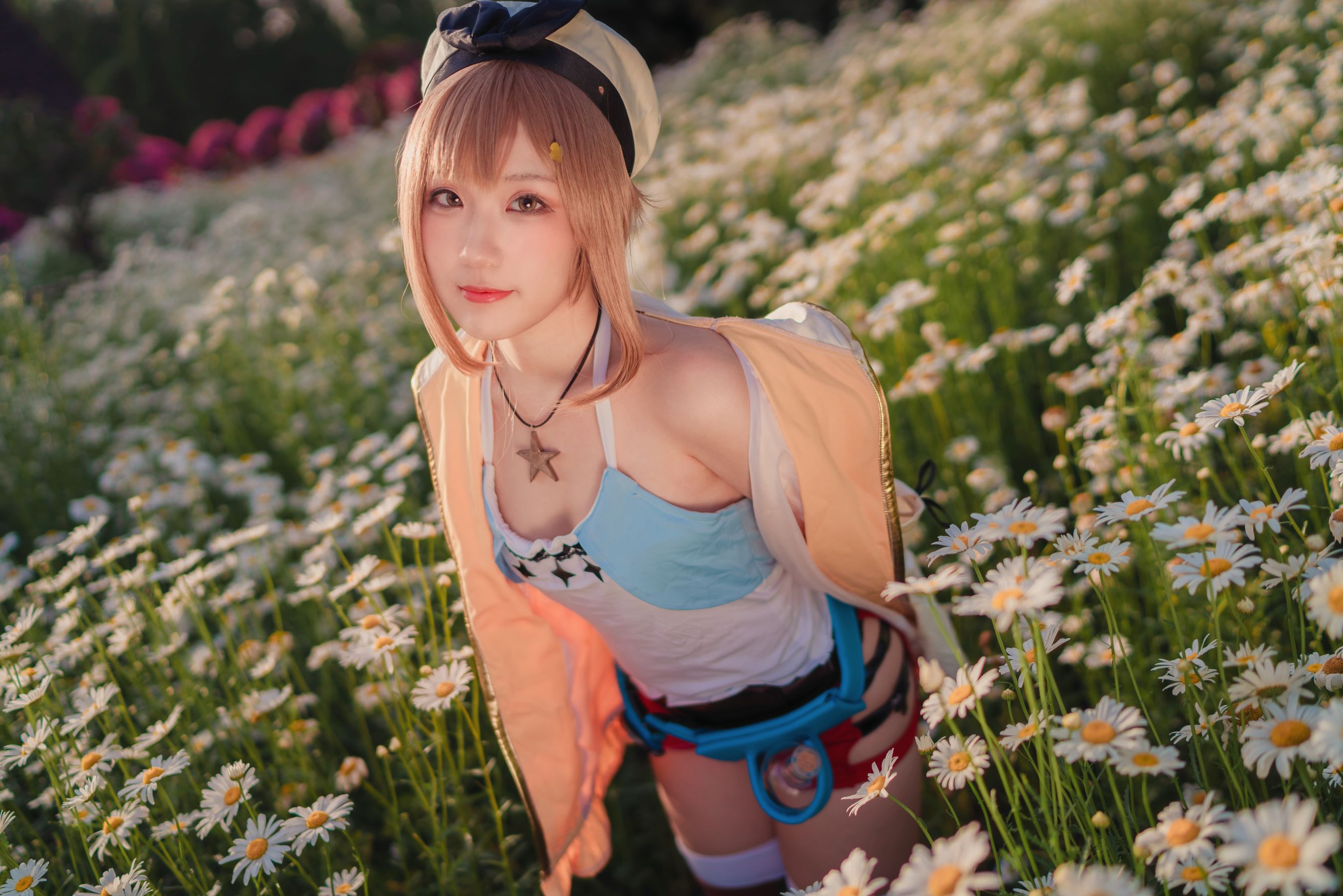 [网红COSER写真] 动漫博主Mime弥美 - 莱莎的錬金工房