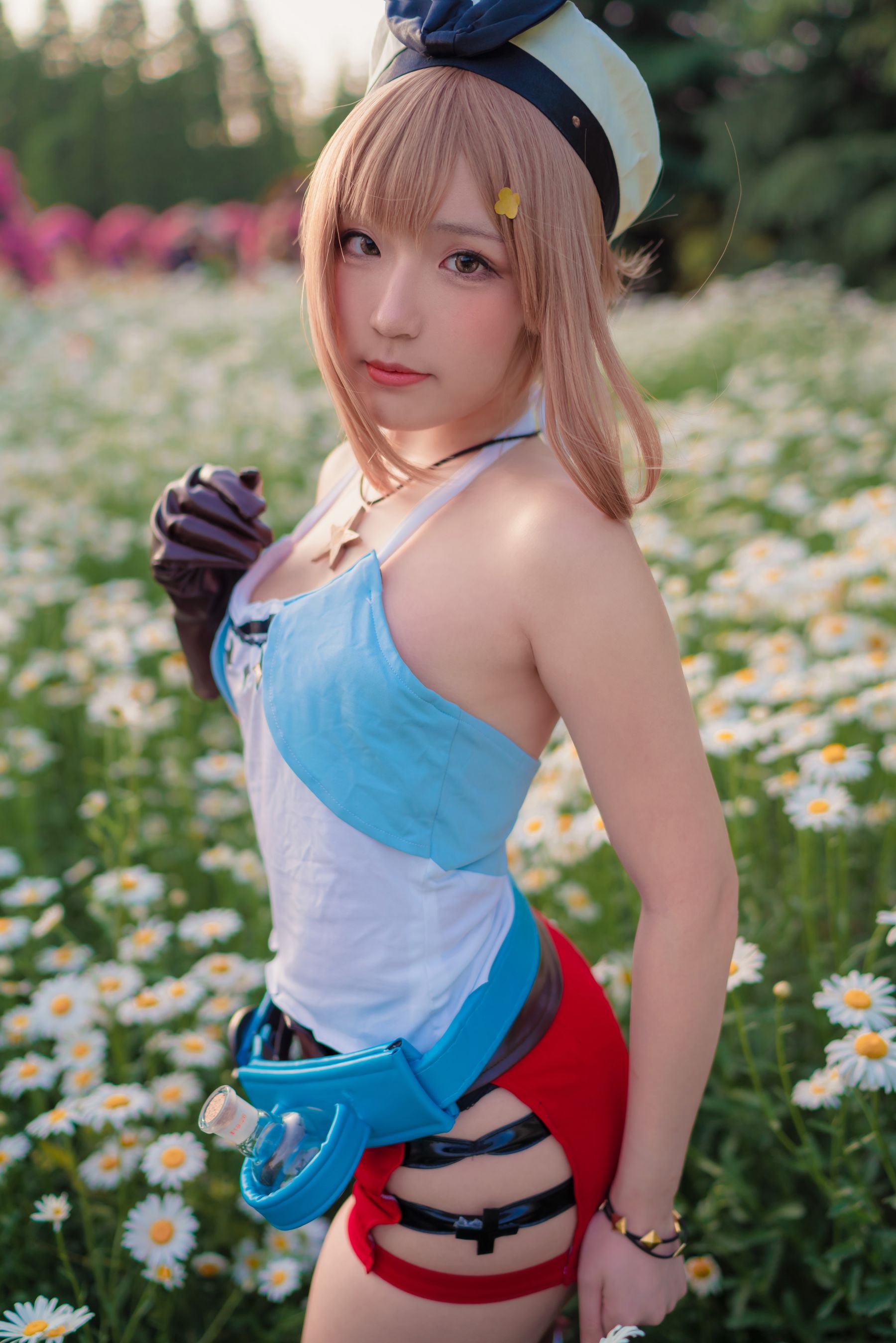 [网红COSER写真] 动漫博主Mime弥美 - 莱莎的錬金工房
