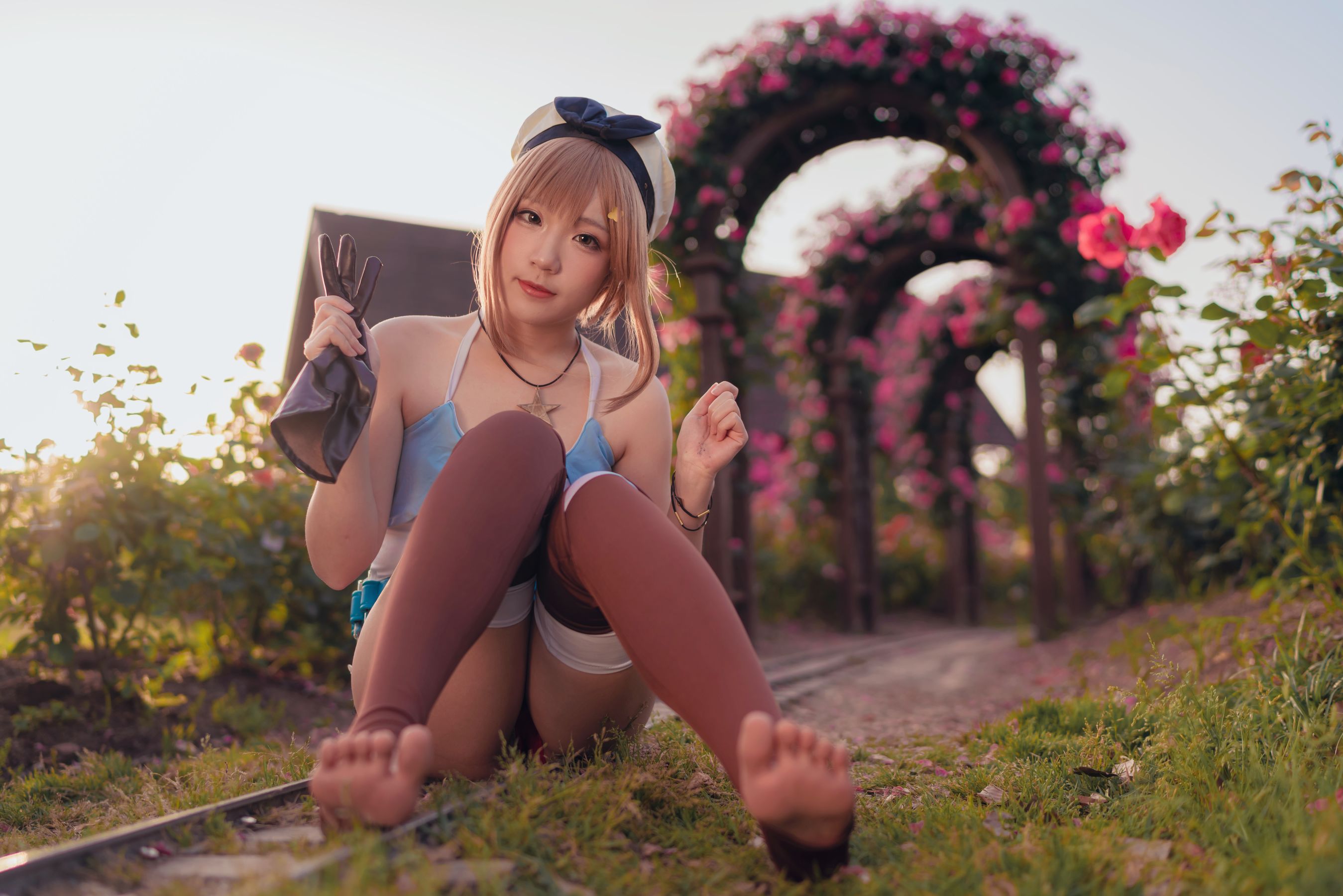 [网红COSER写真] 动漫博主Mime弥美 - 莱莎的錬金工房