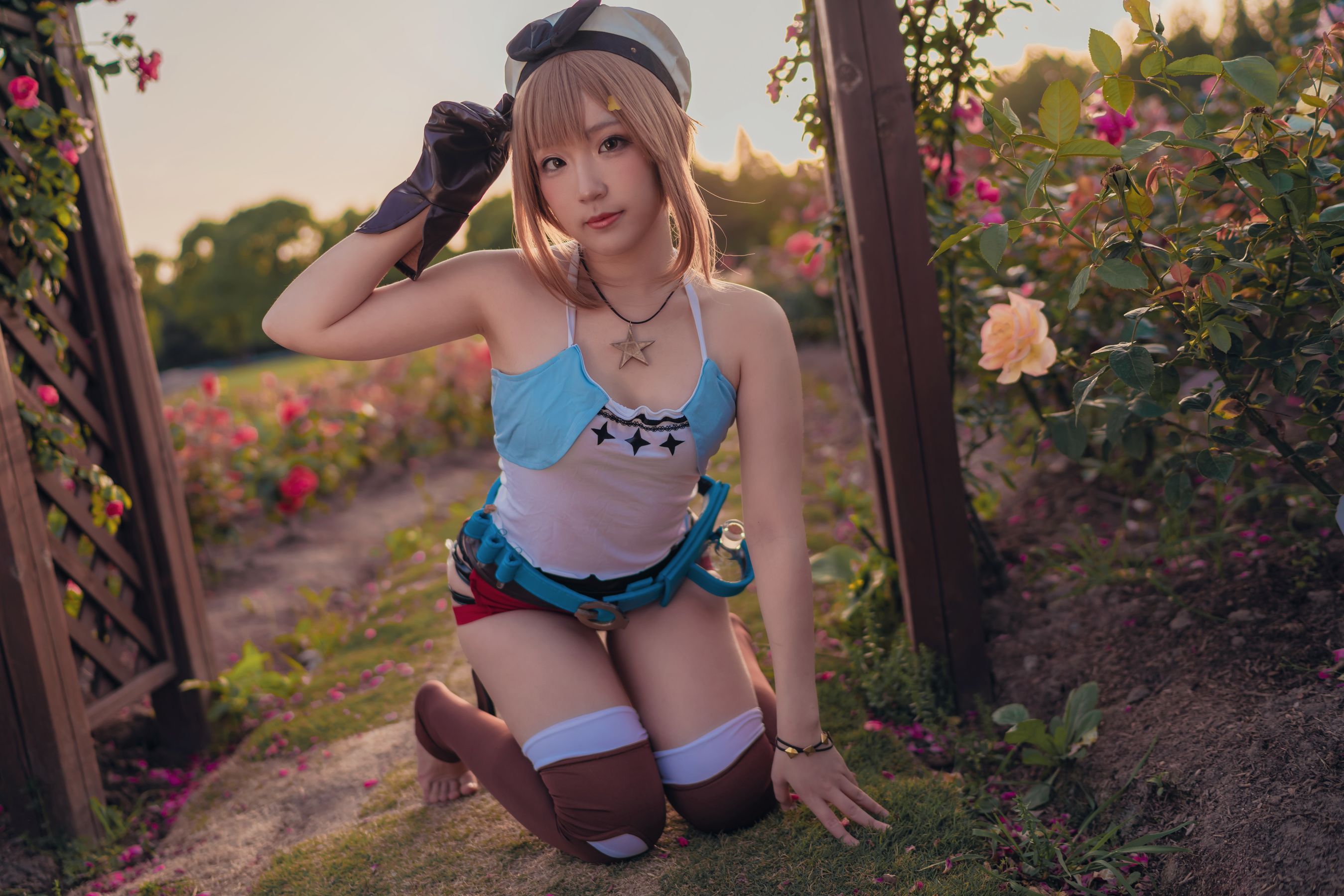 [网红COSER写真] 动漫博主Mime弥美 - 莱莎的錬金工房