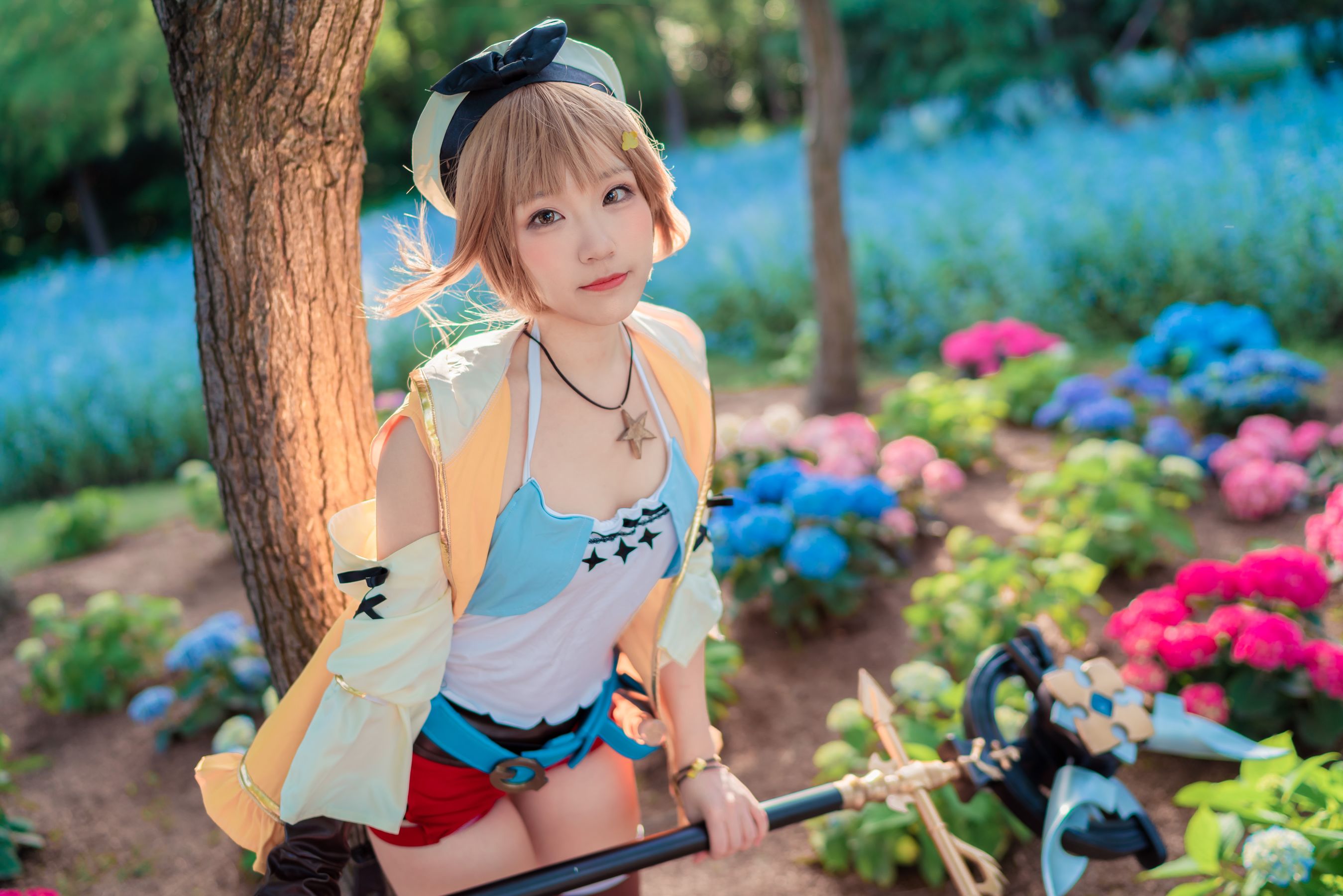 [网红COSER写真] 动漫博主Mime弥美 - 莱莎的錬金工房