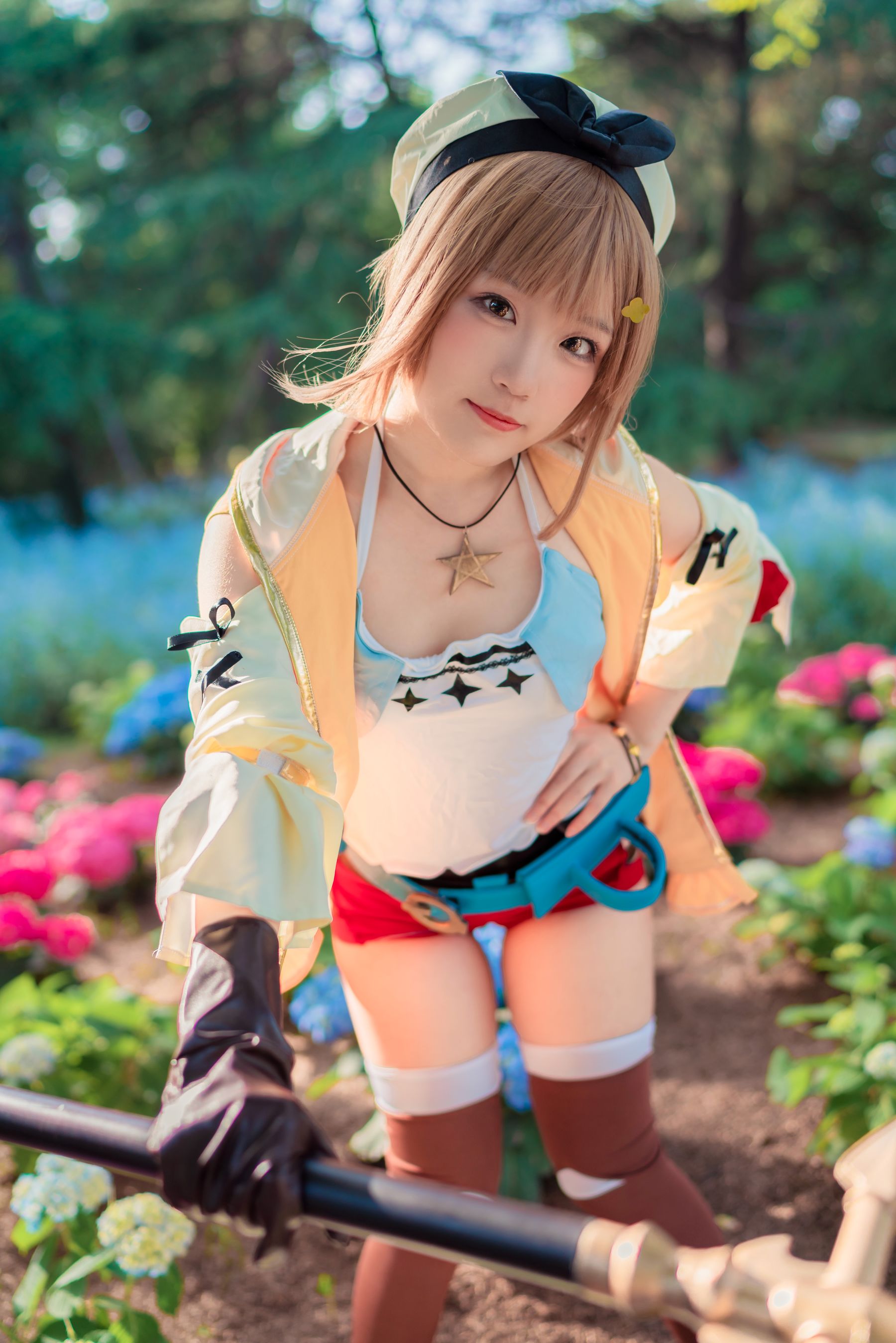 [网红COSER写真] 动漫博主Mime弥美 - 莱莎的錬金工房