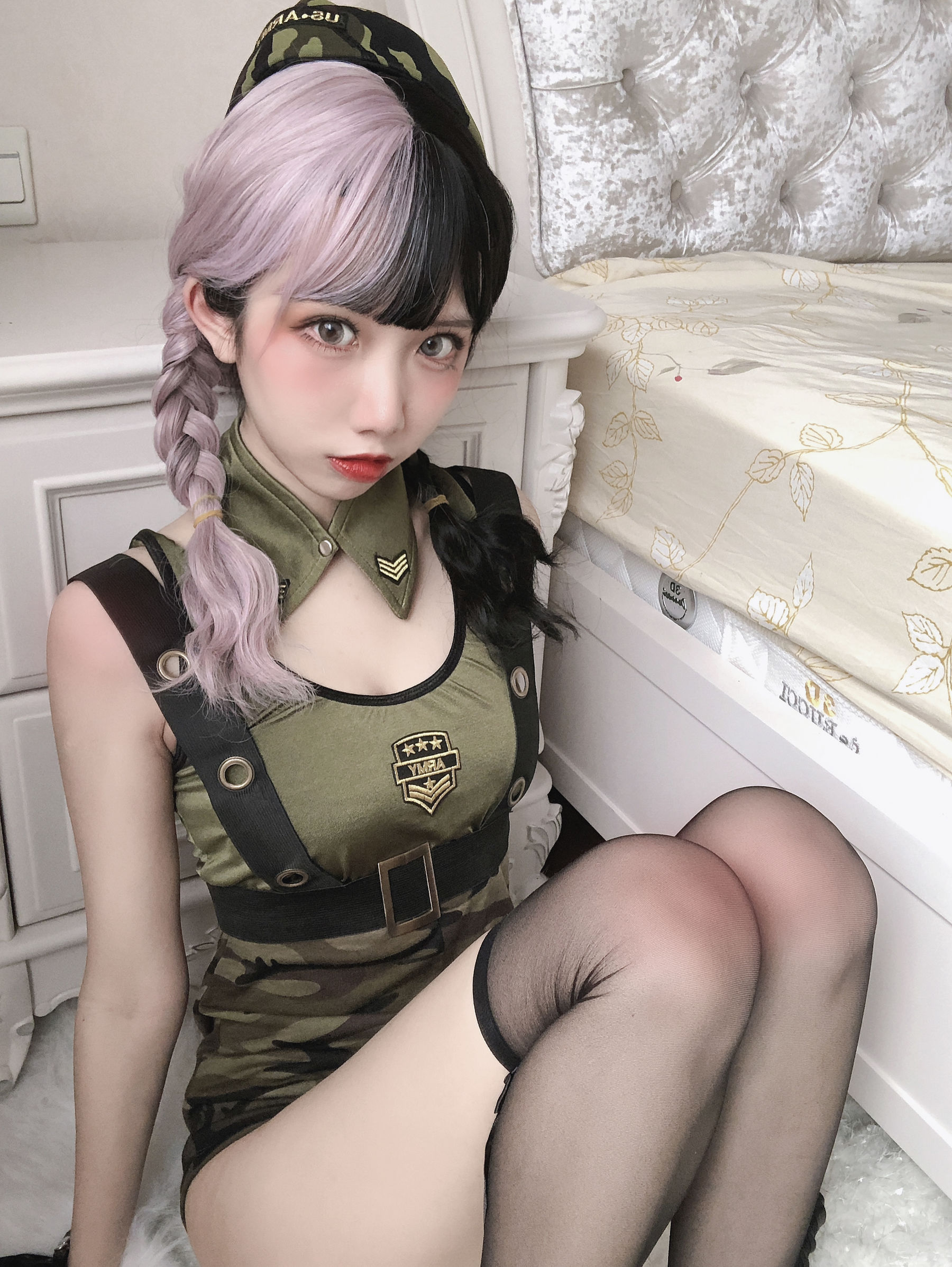 [网红COSER写真] 动漫博主果咩酱w - 战地甜心