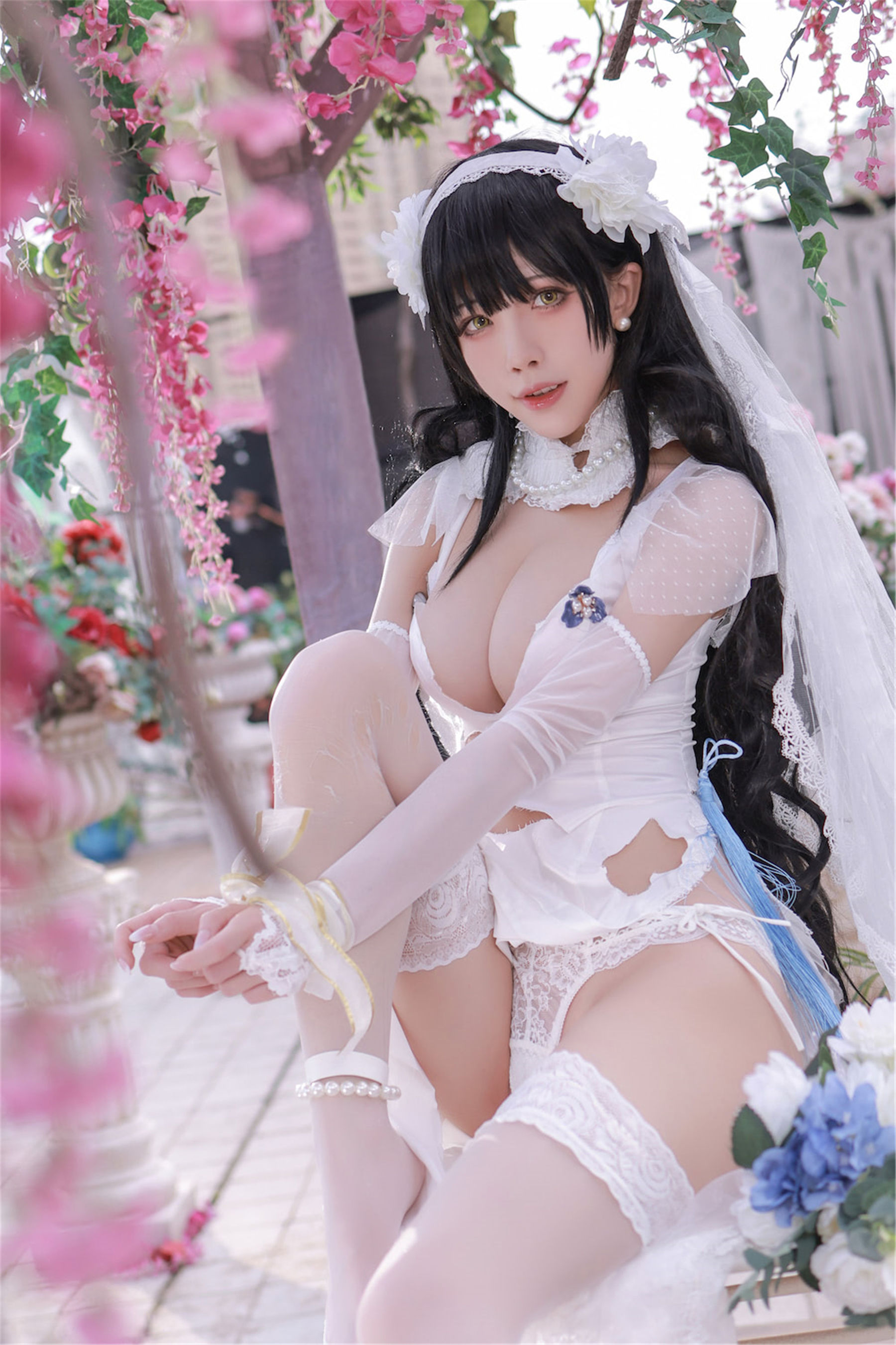[网红COSER写真] 动漫博主水淼aqua - 少女前线 OTS14 ＆Type95