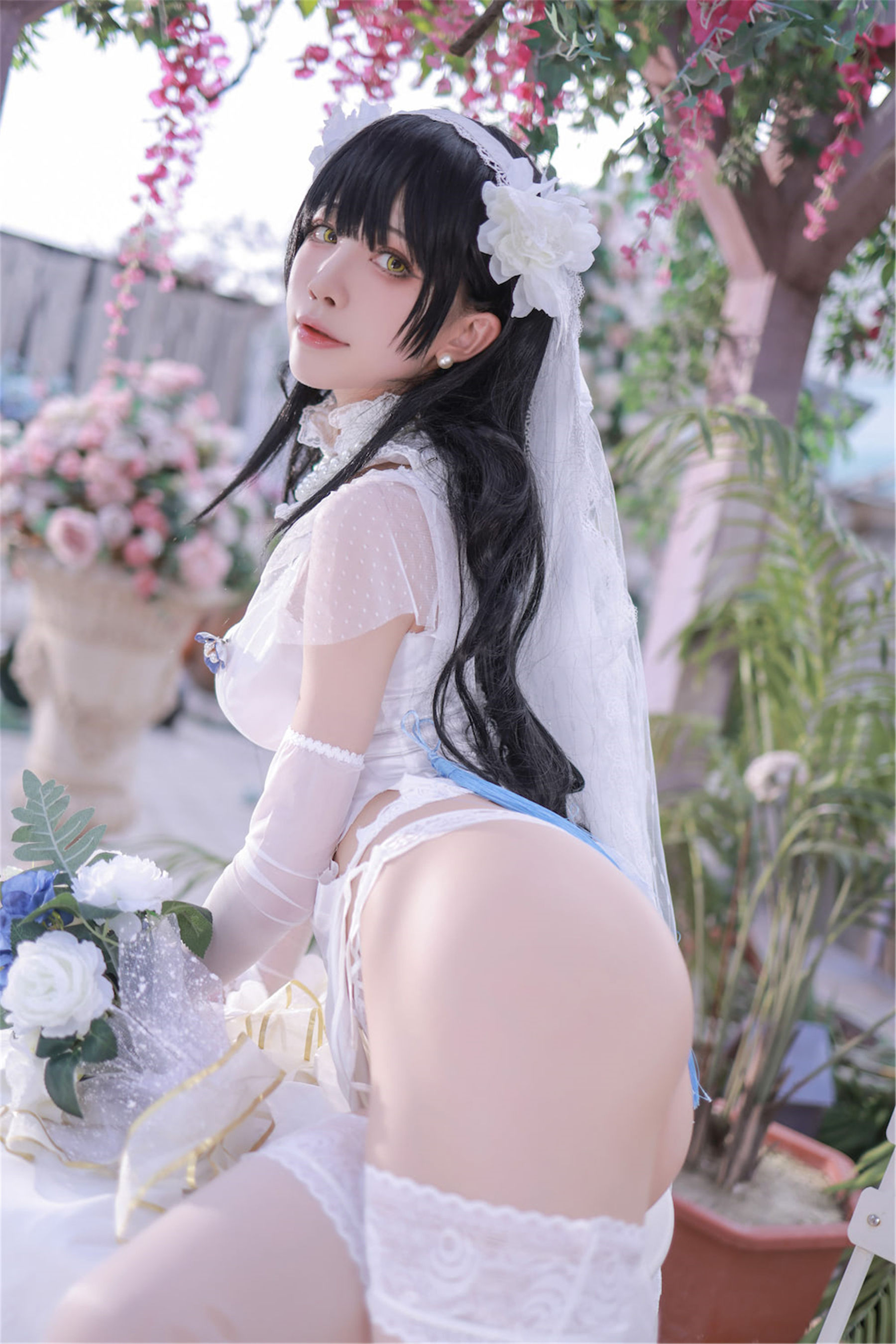 [网红COSER写真] 动漫博主水淼aqua - 少女前线 OTS14 ＆Type95