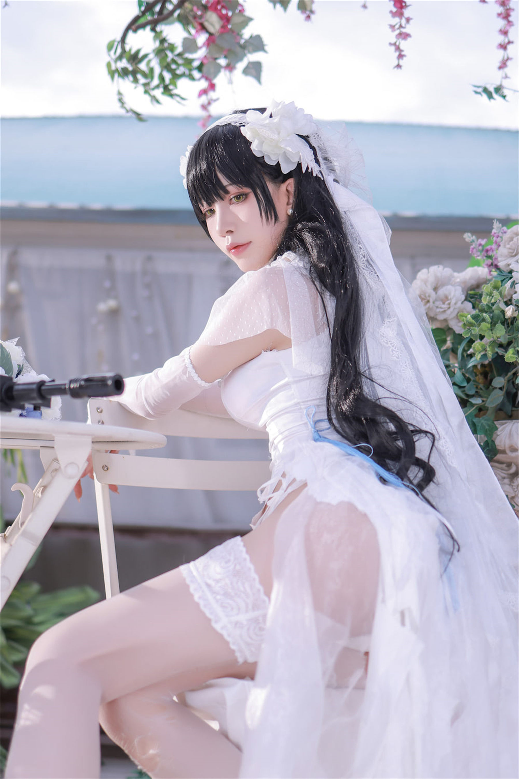 [网红COSER写真] 动漫博主水淼aqua - 少女前线 OTS14 ＆Type95
