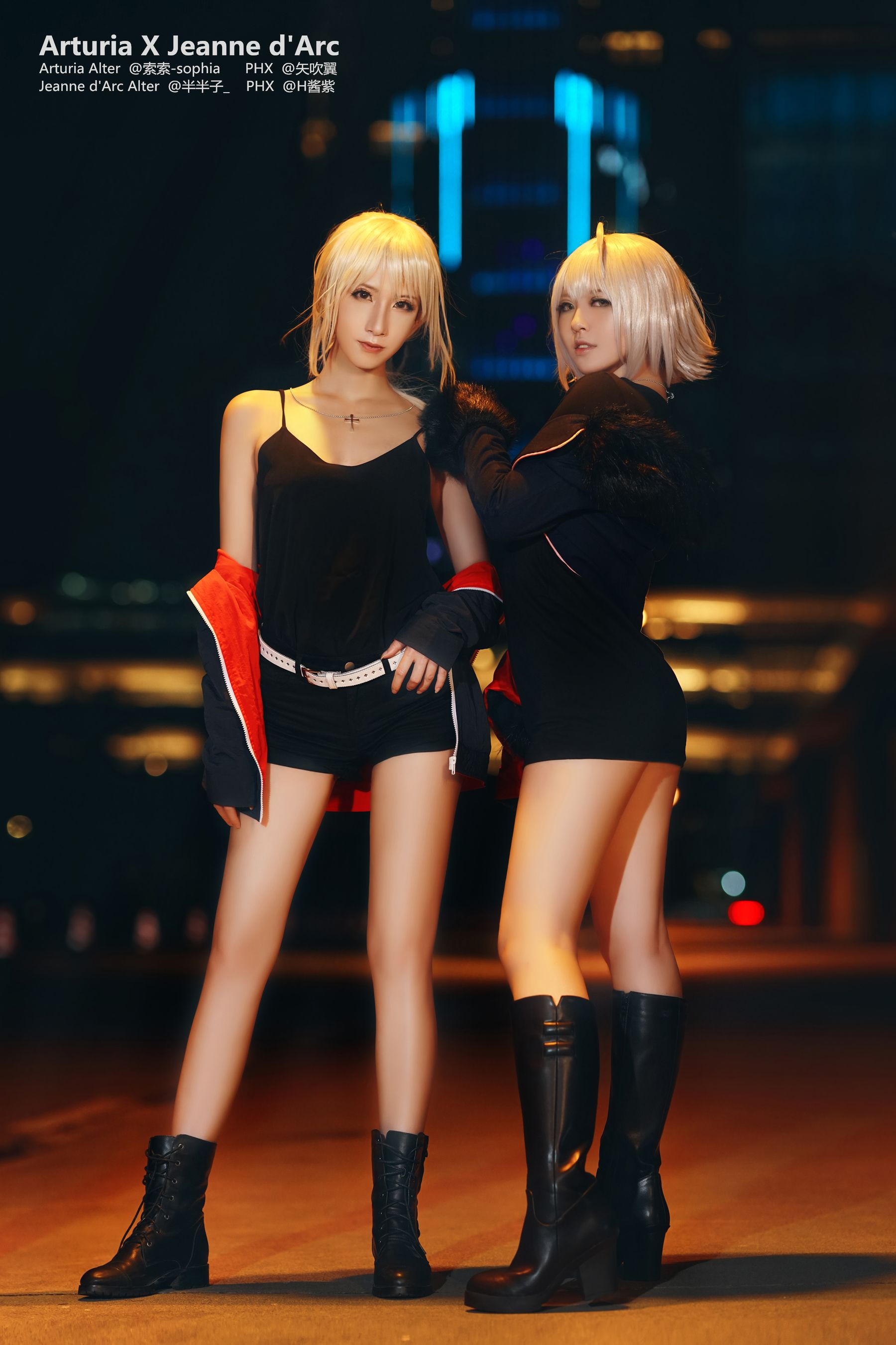 [网红COSER写真] 半半子&索索sophia - Full set Upscaled
