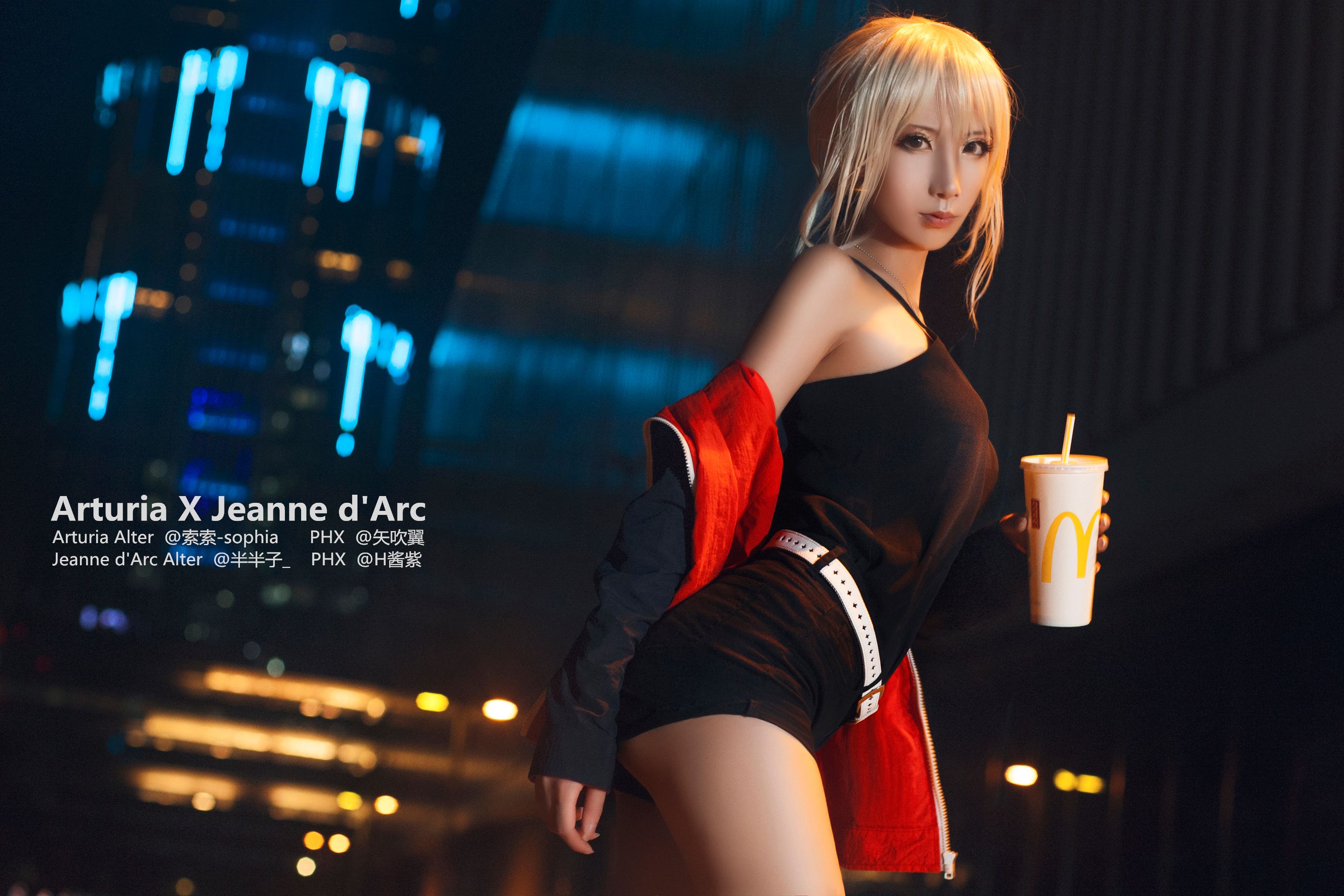 [网红COSER写真] 半半子&索索sophia - Full set Upscaled